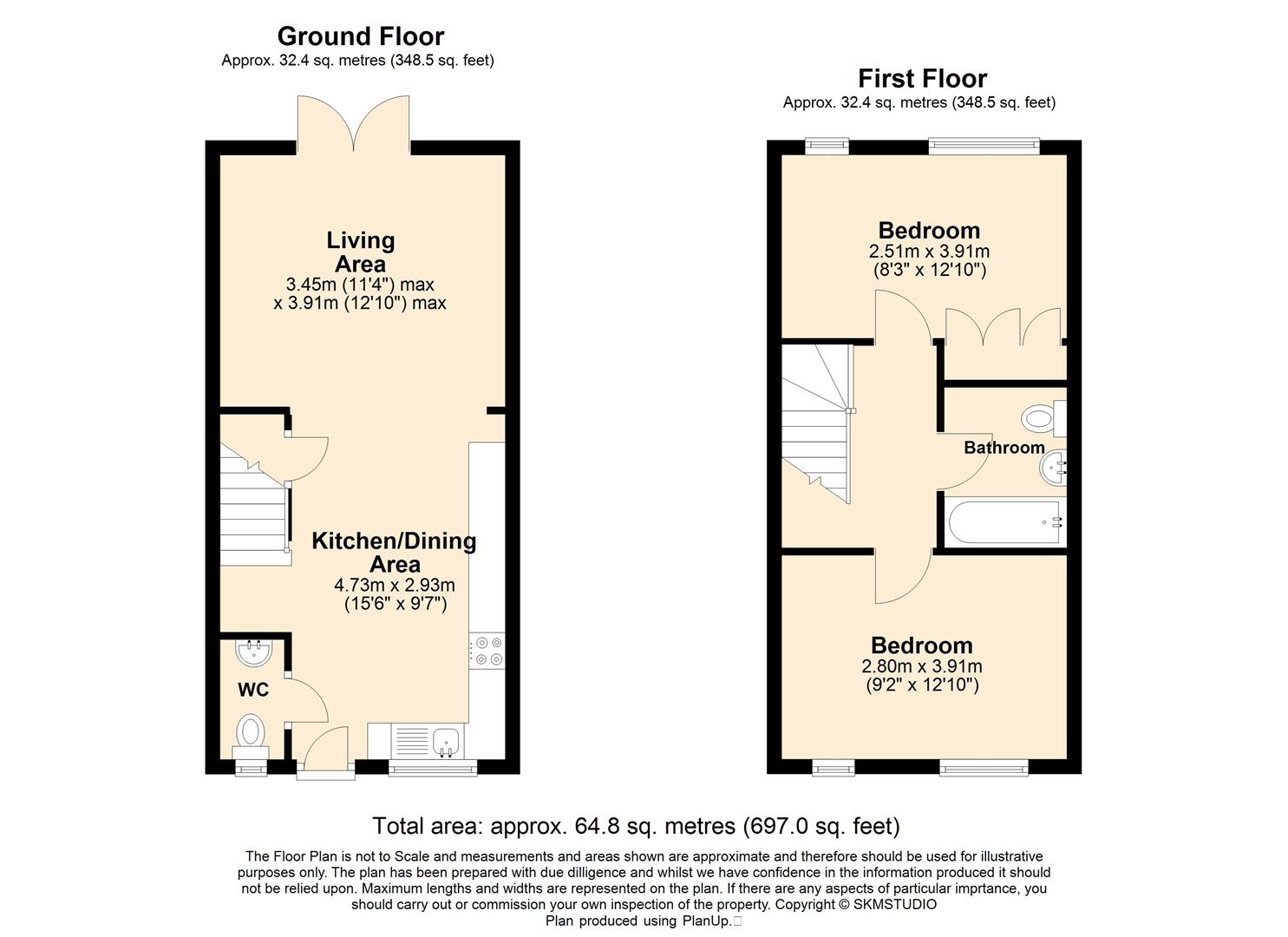 5, Savoy Close, Hemel Hempstead floorplan