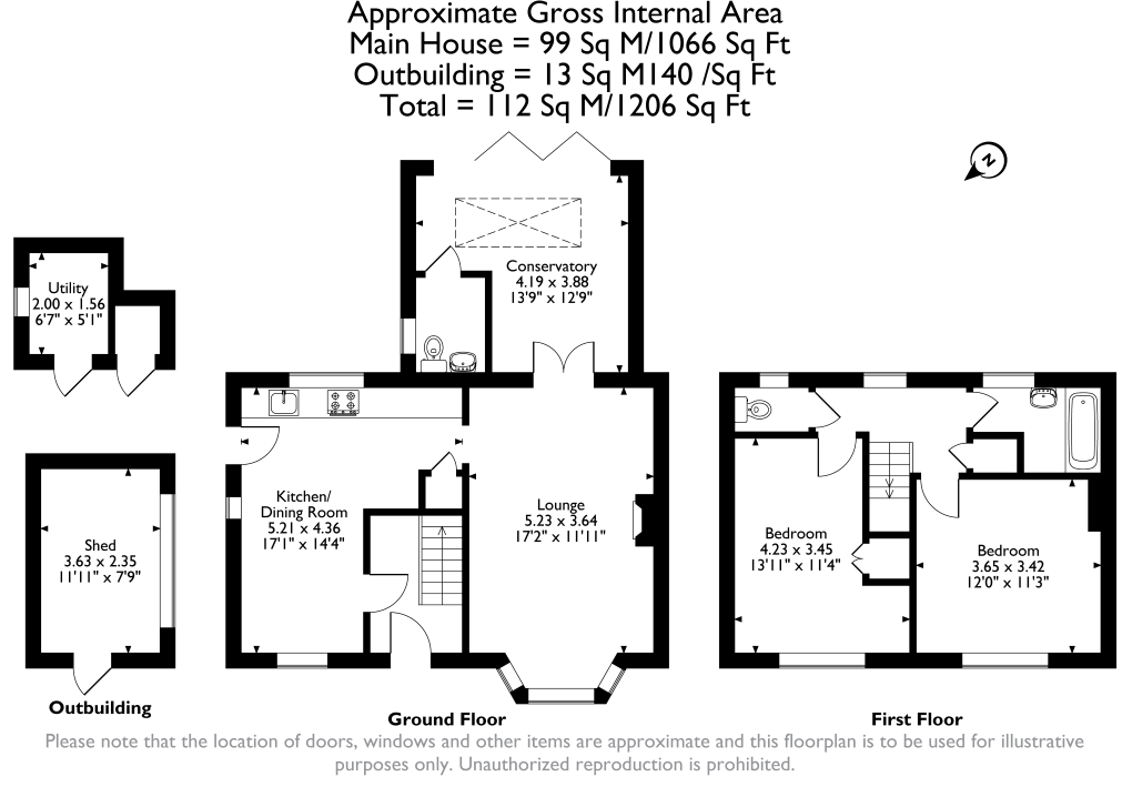 9, Deacon Road, Bournemouth floorplan