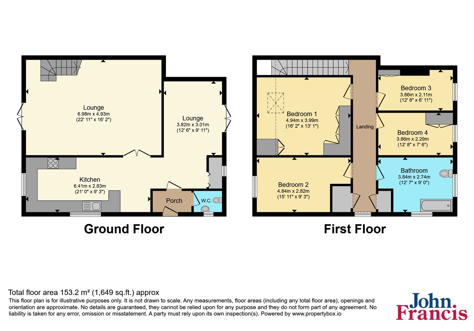 9, Plasycoed, Ystradgynlais floorplan