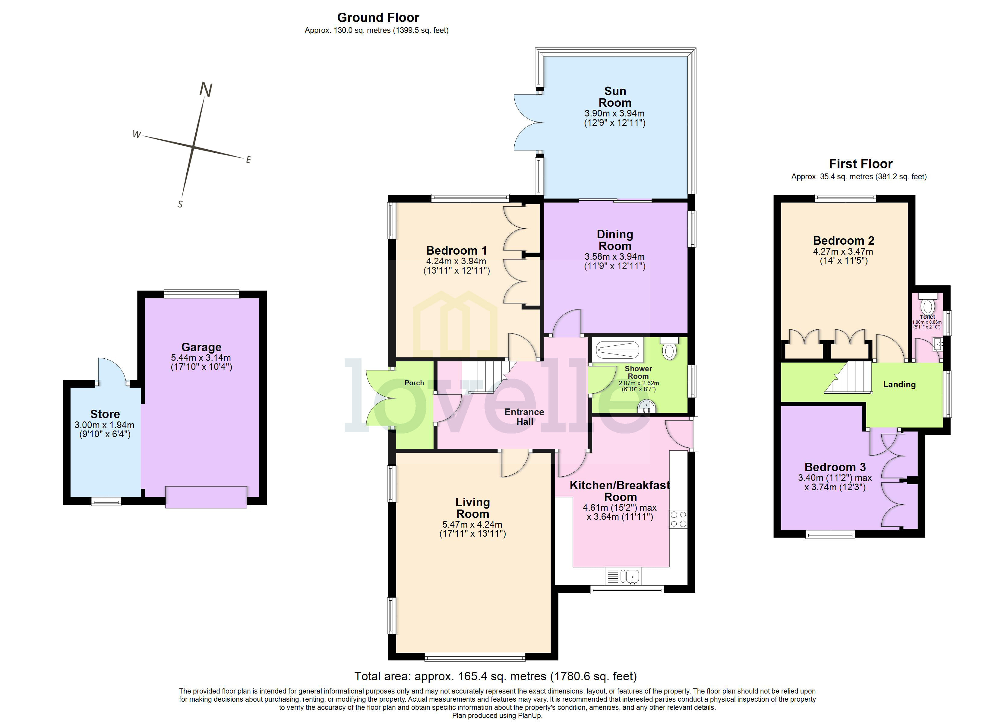 227, North Sea Lane, Cleethorpes floorplan