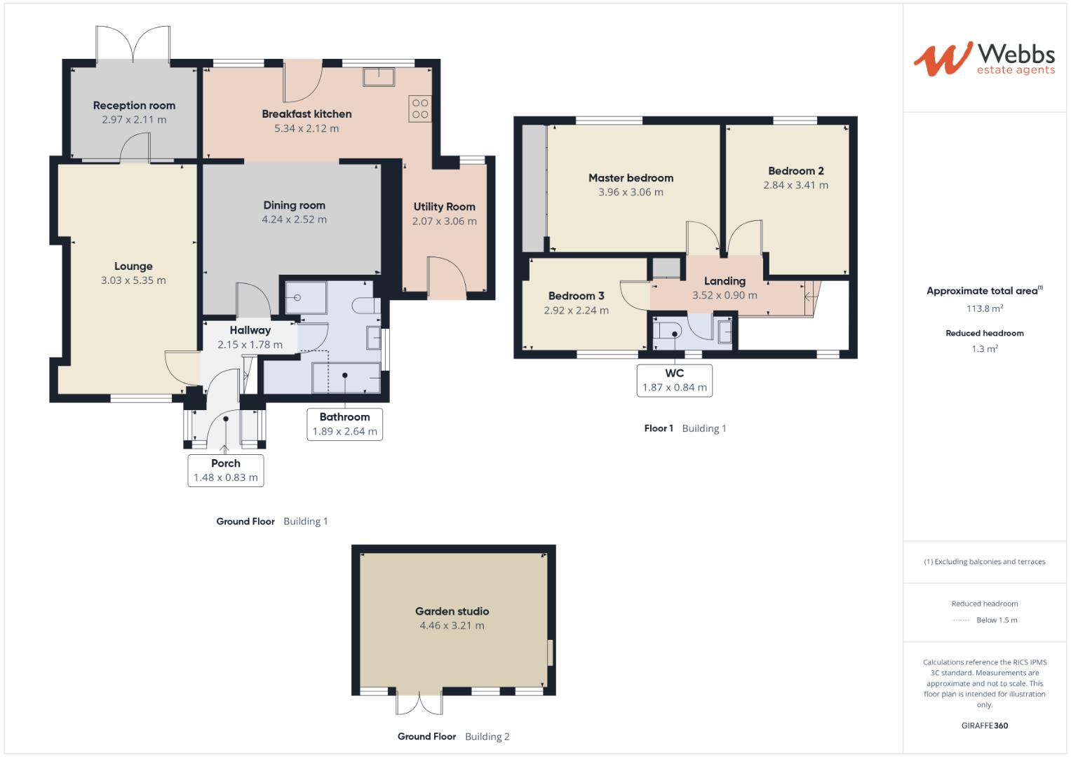 6, Fern Road, Cannock floorplan
