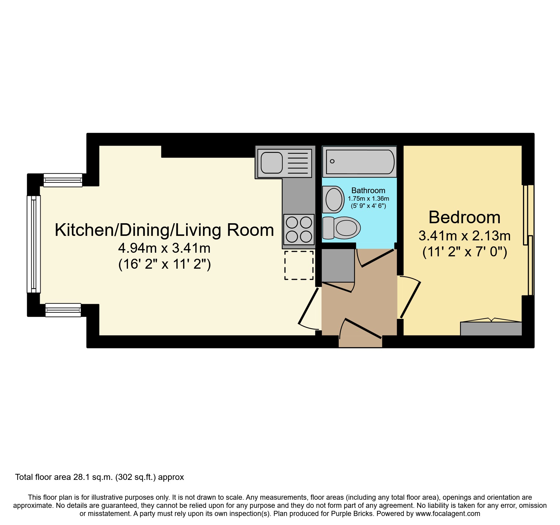 Walsingham Road, Hove BN3, 1 bedroom flat for sale 60030153