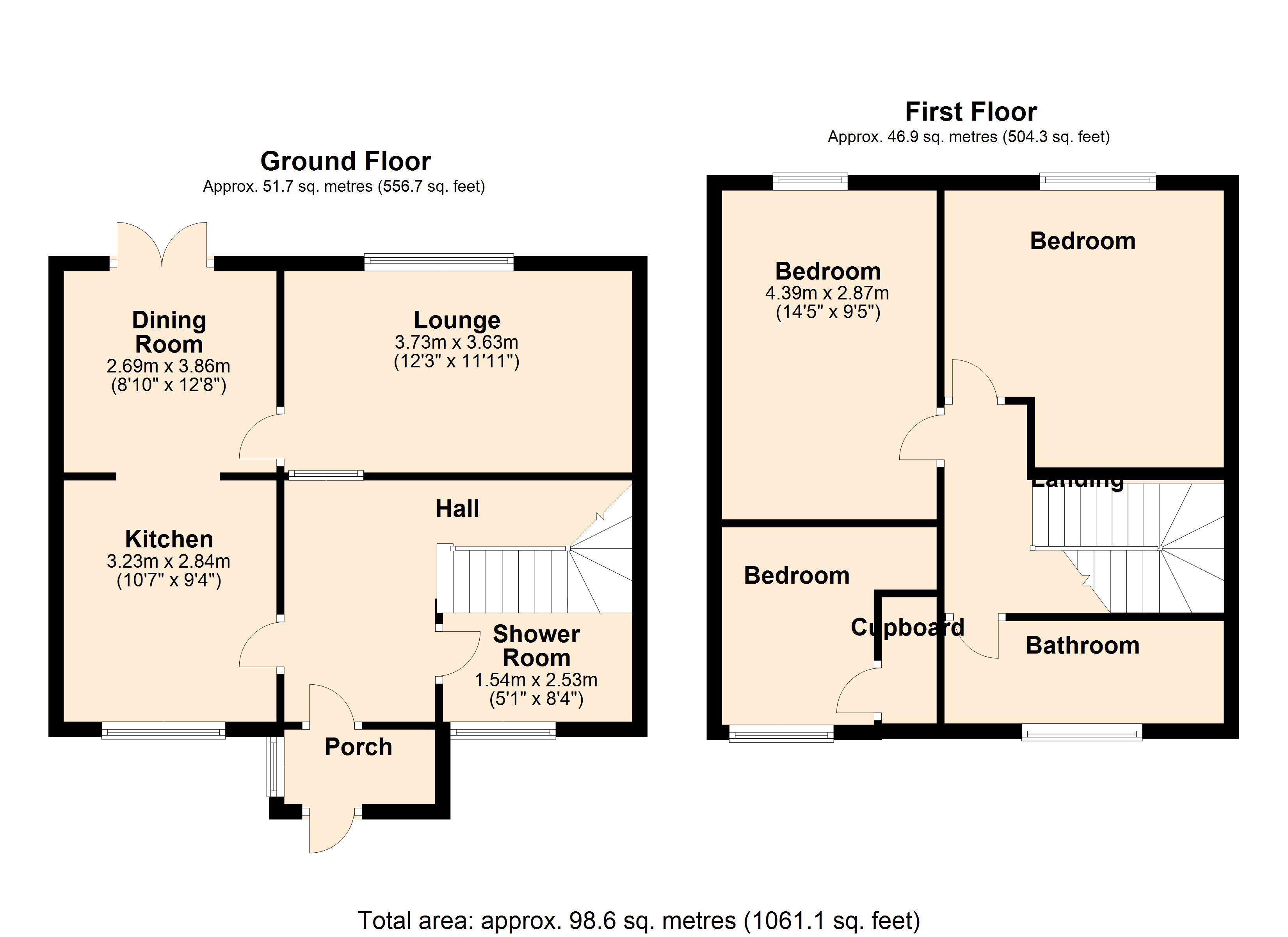 3 Bedrooms Terraced house for sale in Upper Rye Close, Whiston, Rotherham S60