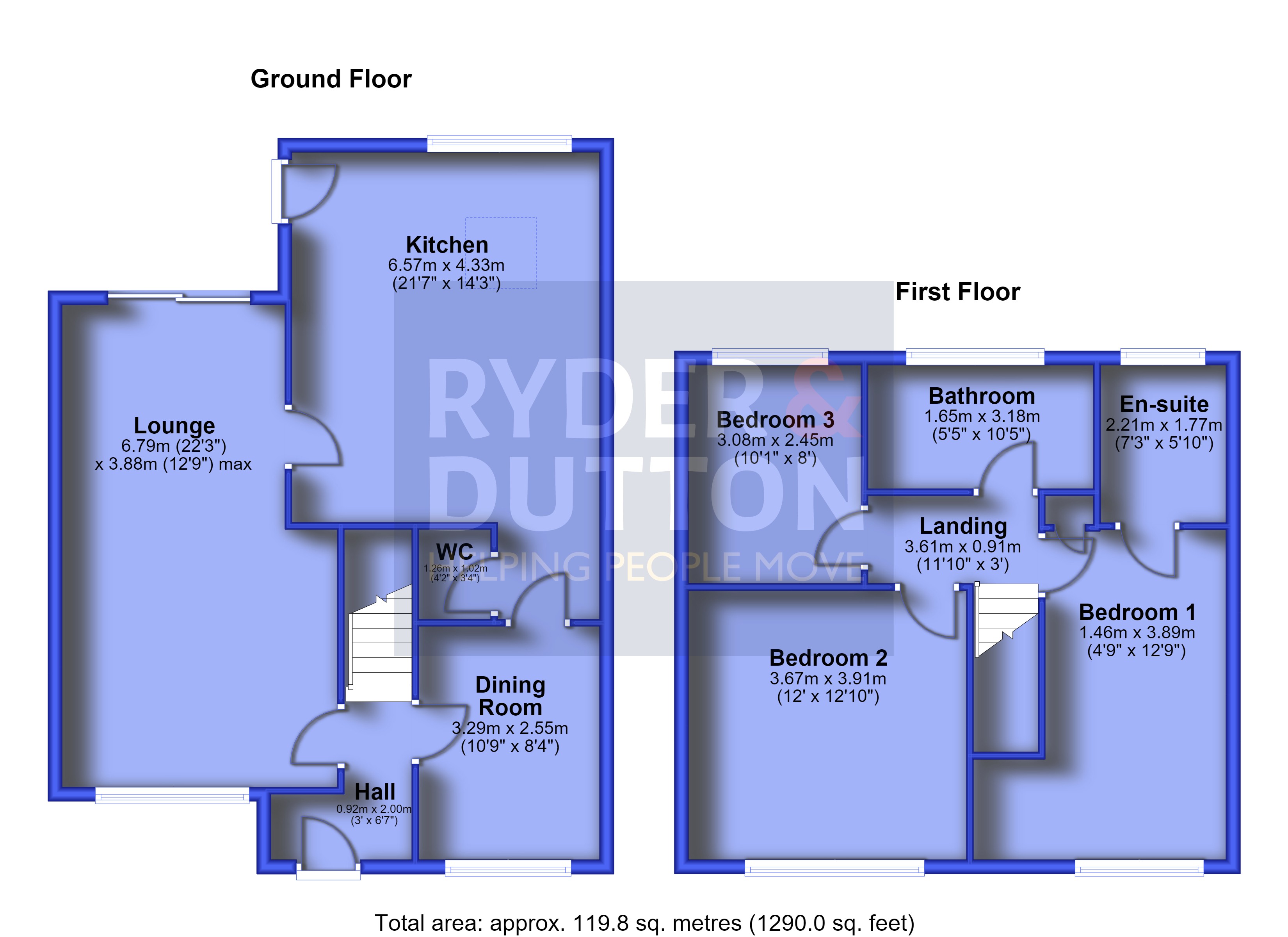 7, Gledhill Close, Shaw floorplan
