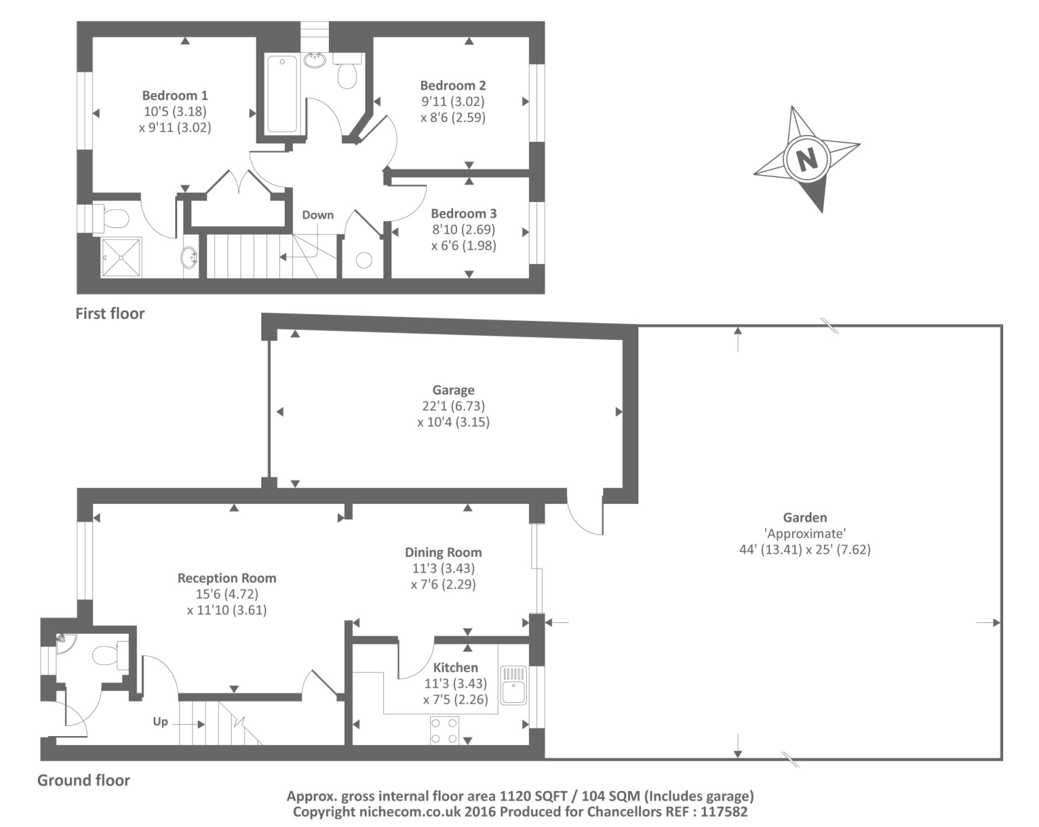 3 Bedrooms Link-detached house to rent in Didcot, Oxfordshire OX11