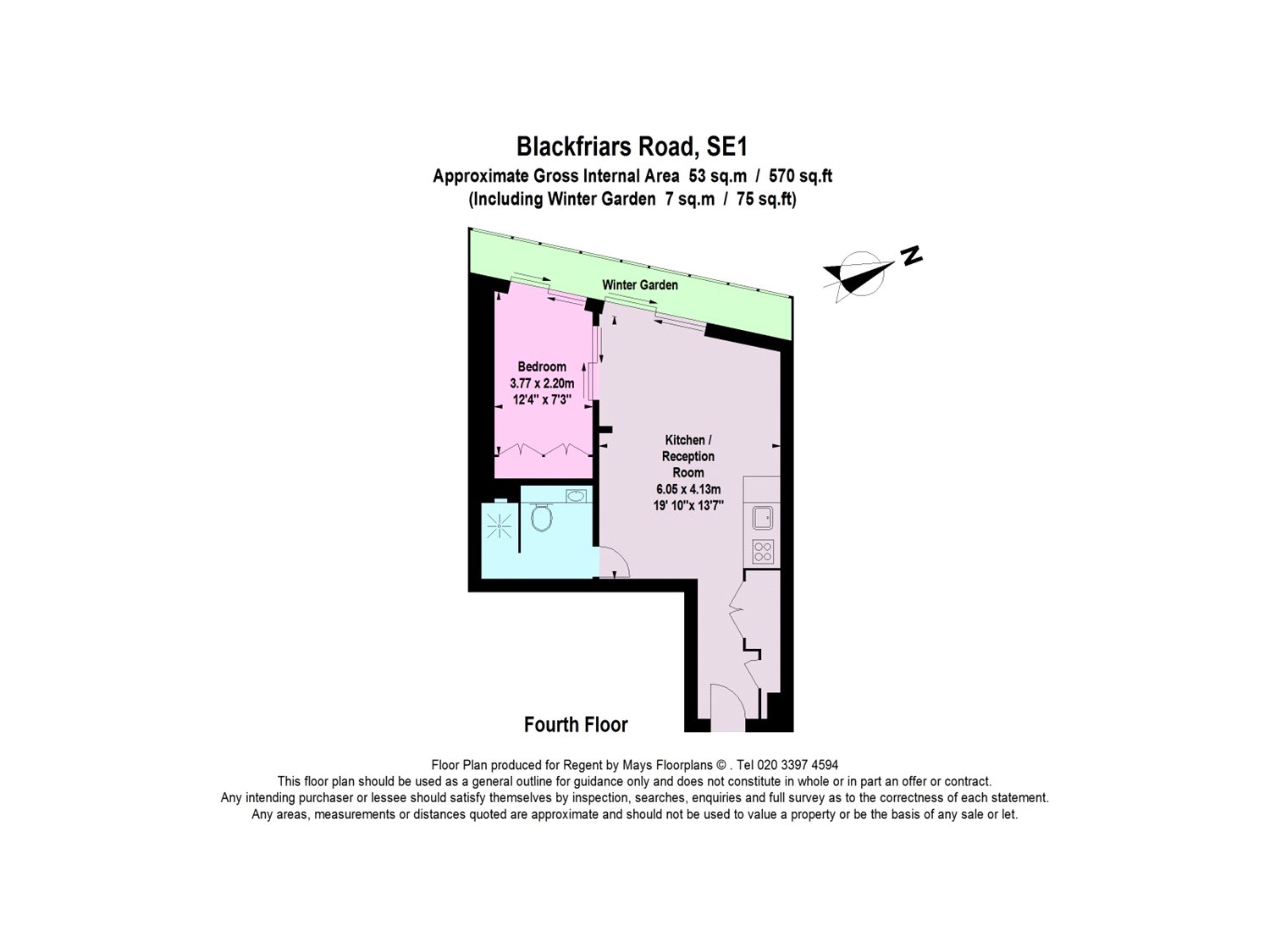 1 Bedrooms Flat to rent in Blackfriars Road, London SE1