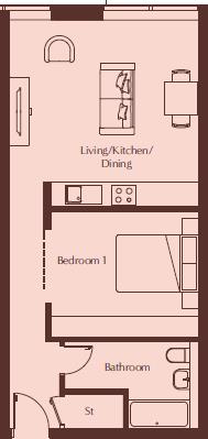 Plot 26, Pacific House, Savill Way, Marlow floorplan