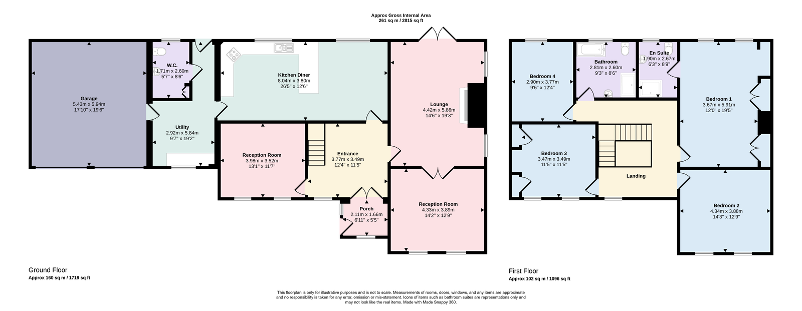 Farmlands, Whitehaven floorplan