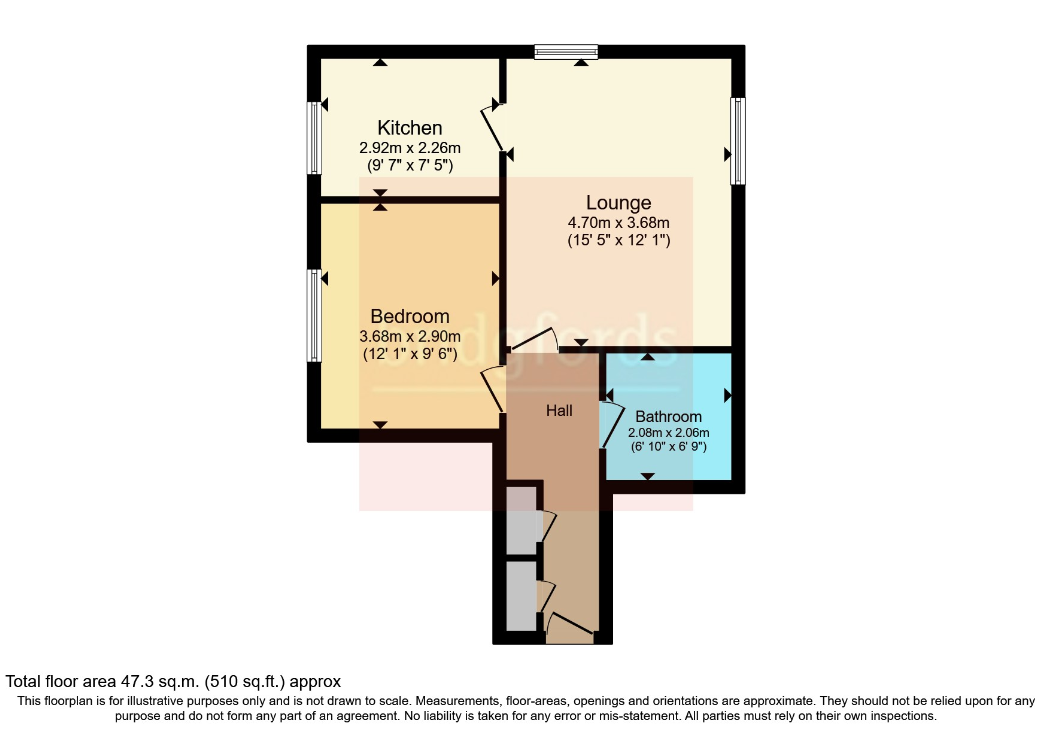 26, Daccamill Drive, Manchester floorplan