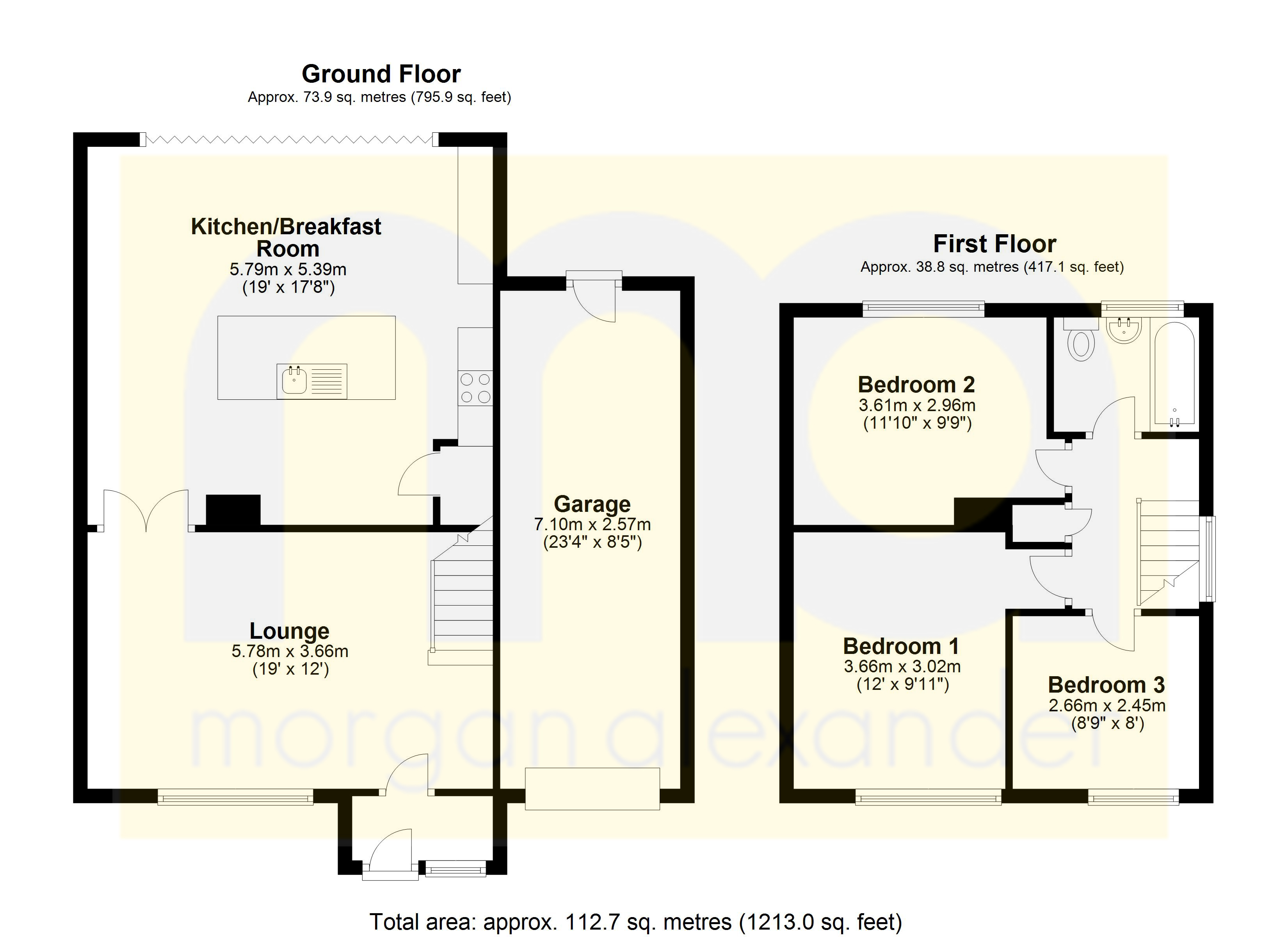 3 Bedrooms End terrace house for sale in Easington Road, Dane End, Ware SG12