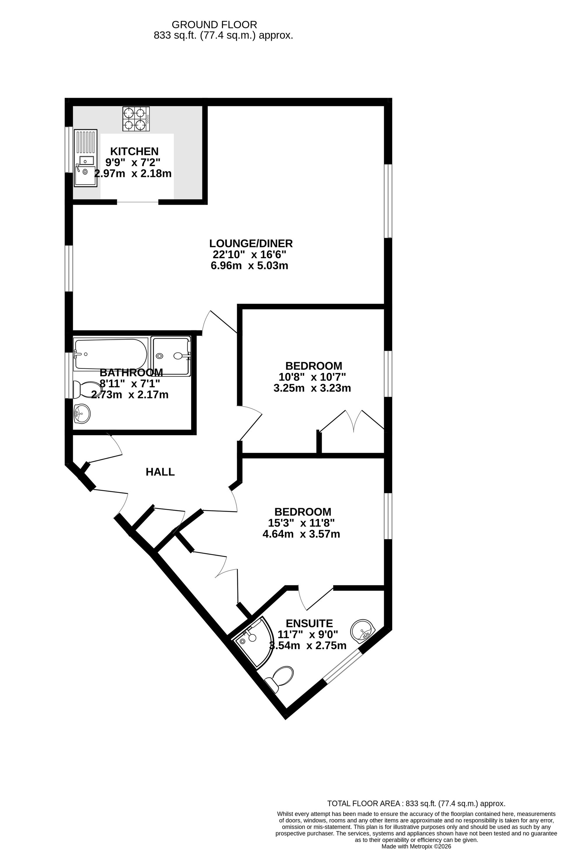 9 Narberth Close, Newport floorplan