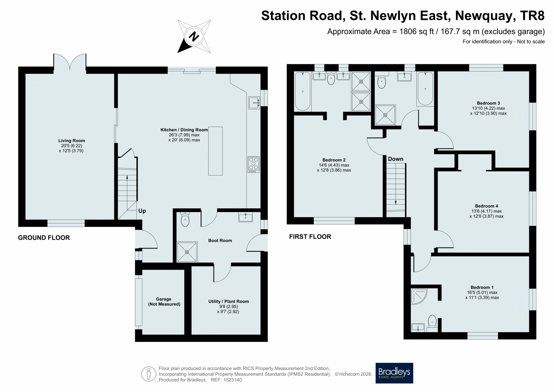 35, Station Road, Newquay floorplan