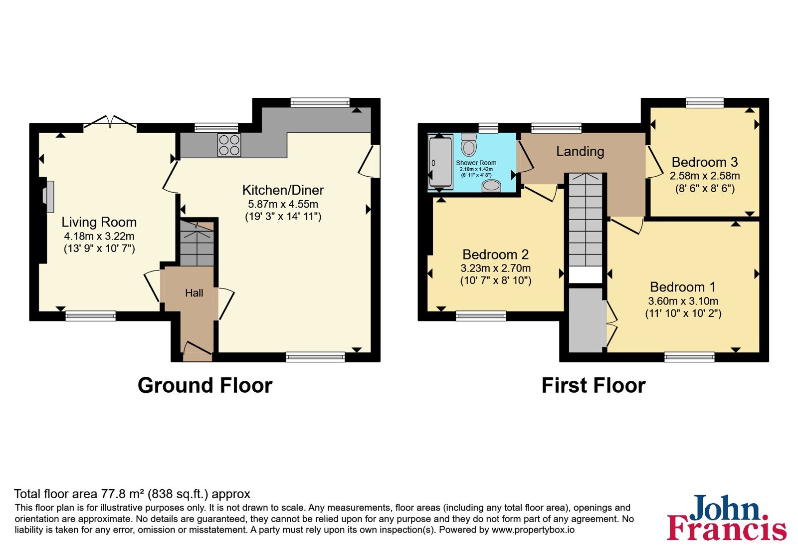 21, Heol Eglwys, Neath floorplan
