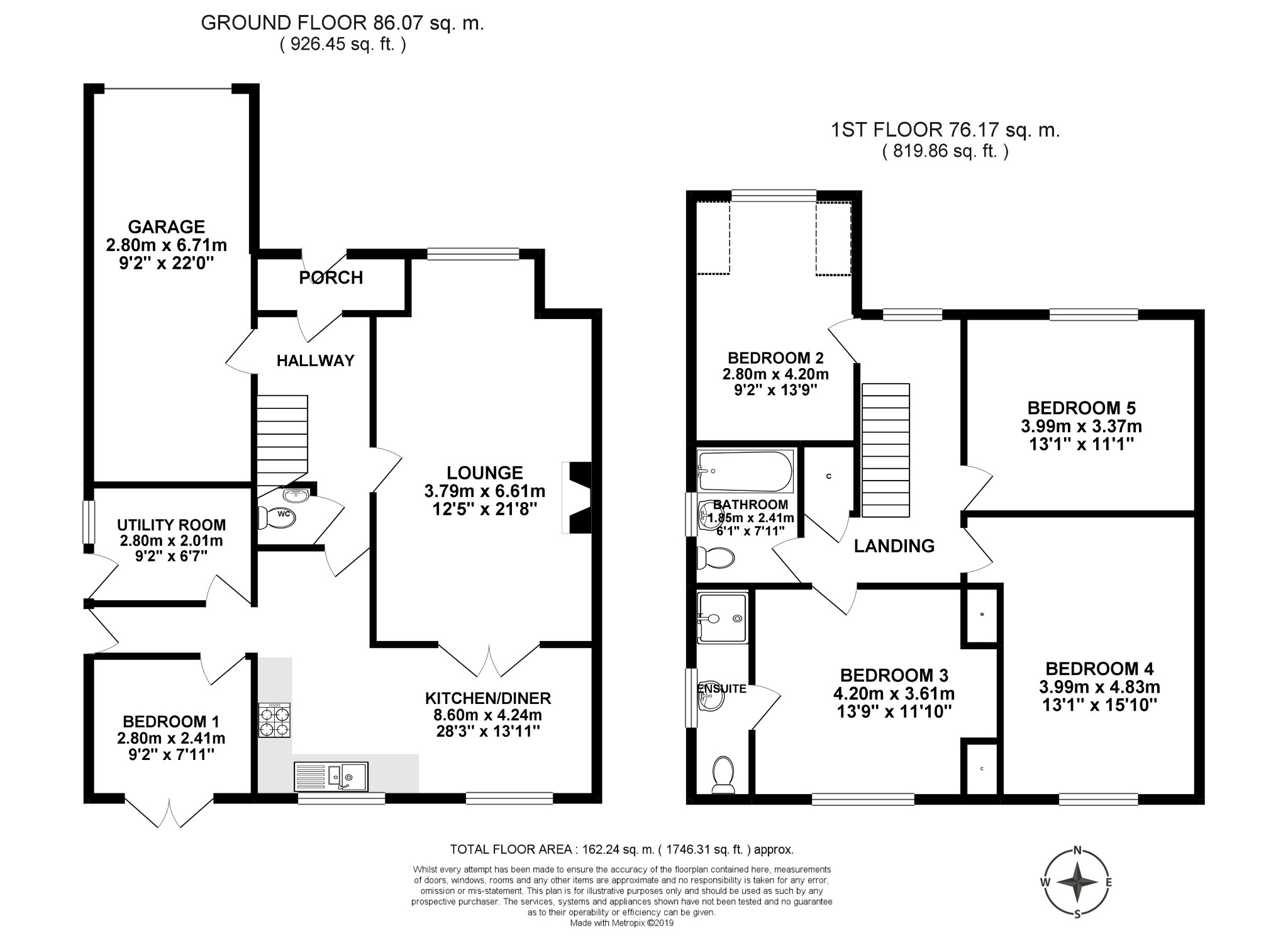 4 Bedrooms Detached house for sale in Tower Drive, Neath Hill, Milton Keynes MK14