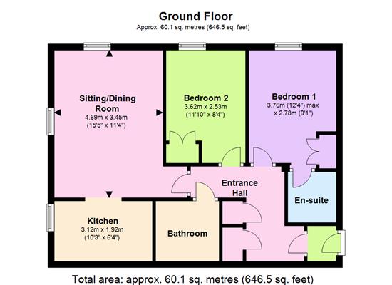 2 Bedrooms Flat for sale in Pampas Court, Tuffley, Gloucester GL4