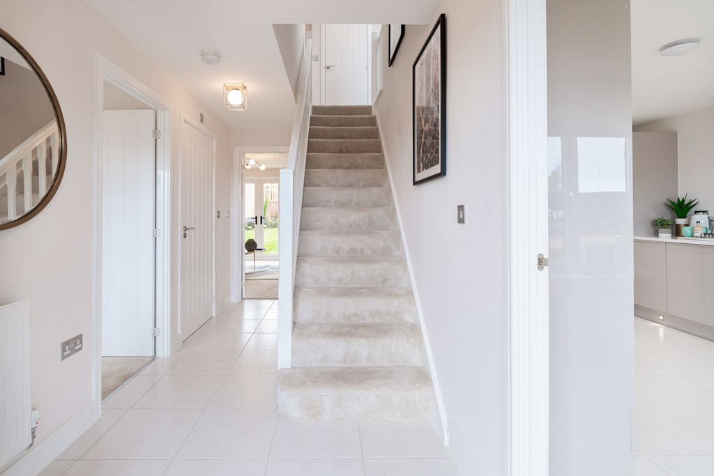 Property 3 of 12. The Marford Has A Bright And Spacious Hallway With Under Stairs Storage