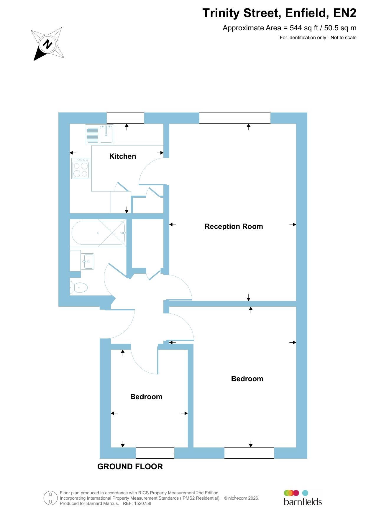 18, Trinity Street, Enfield floorplan