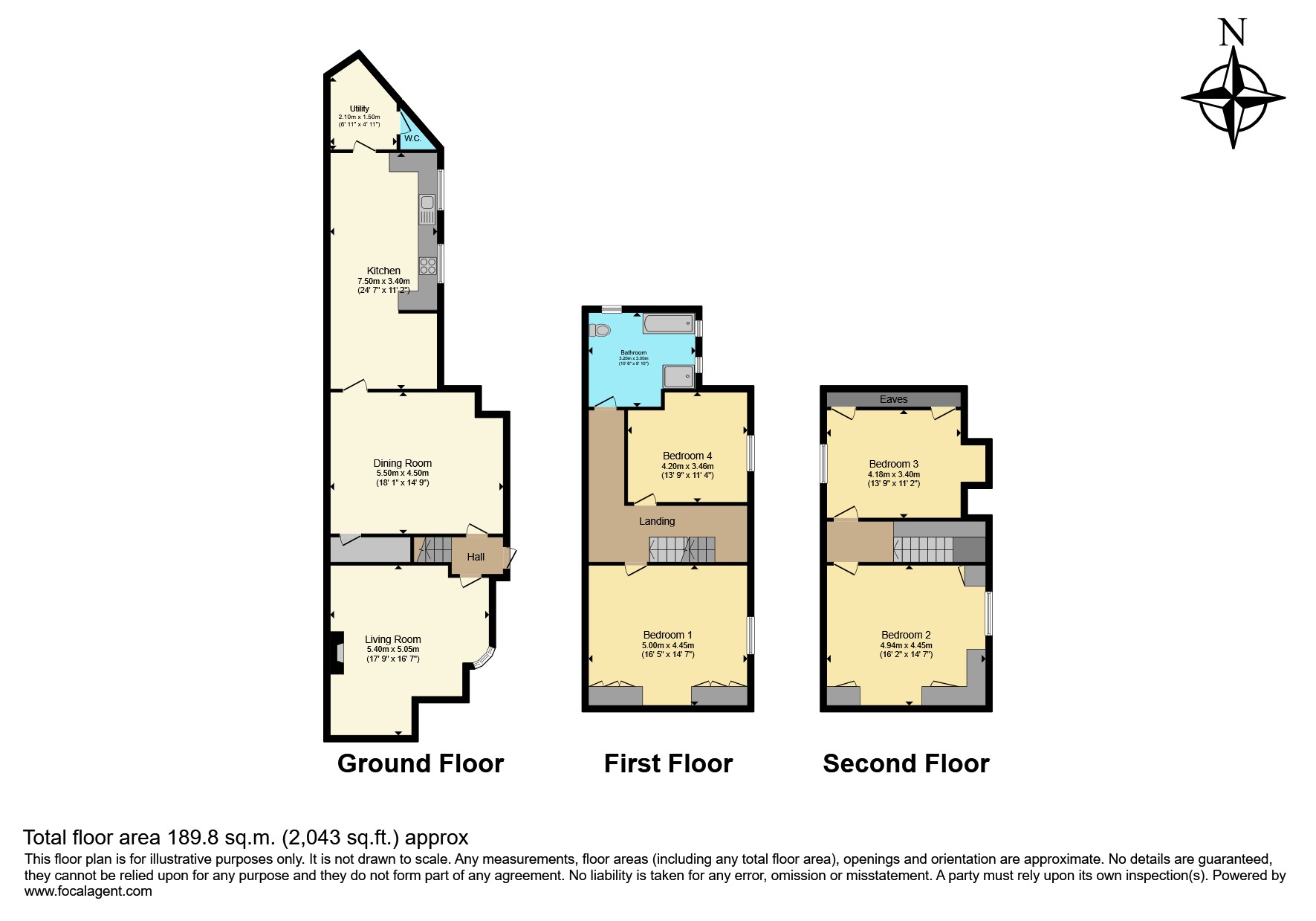 49, Albert Road, Stockton-on-tees floorplan