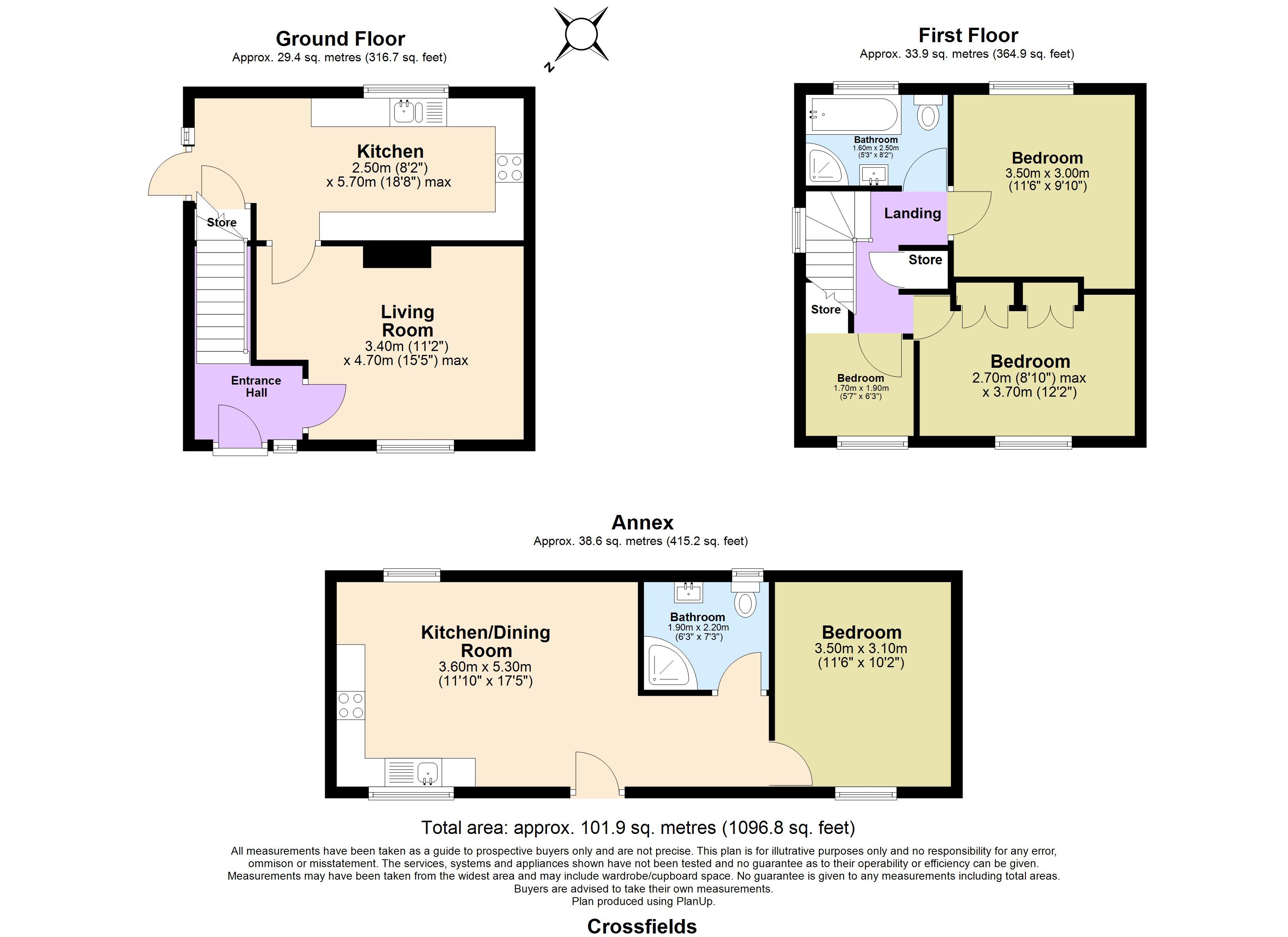 20, Crossfields, Loughton floorplan
