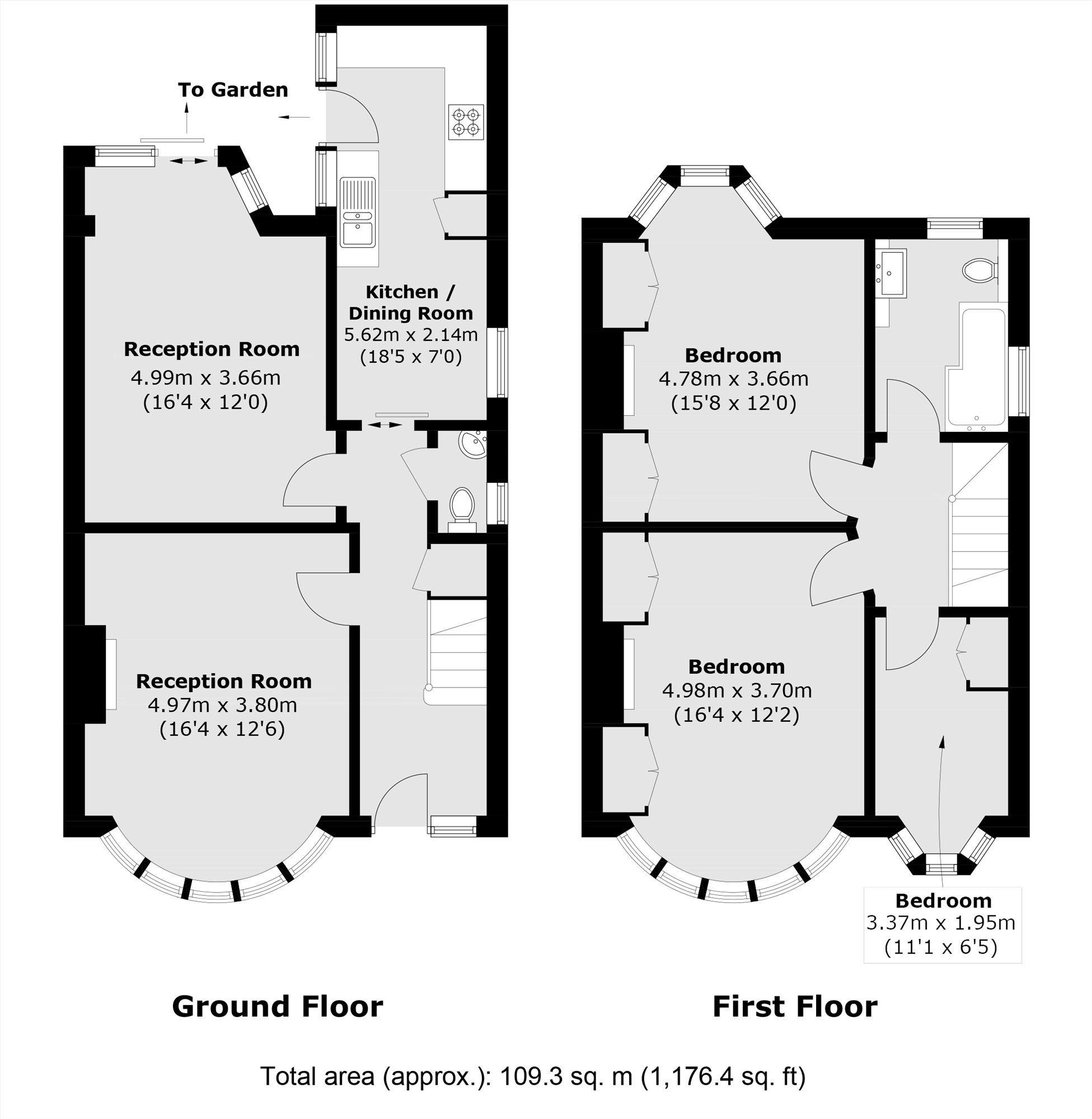 34, Fortis Green Avenue, London floorplan