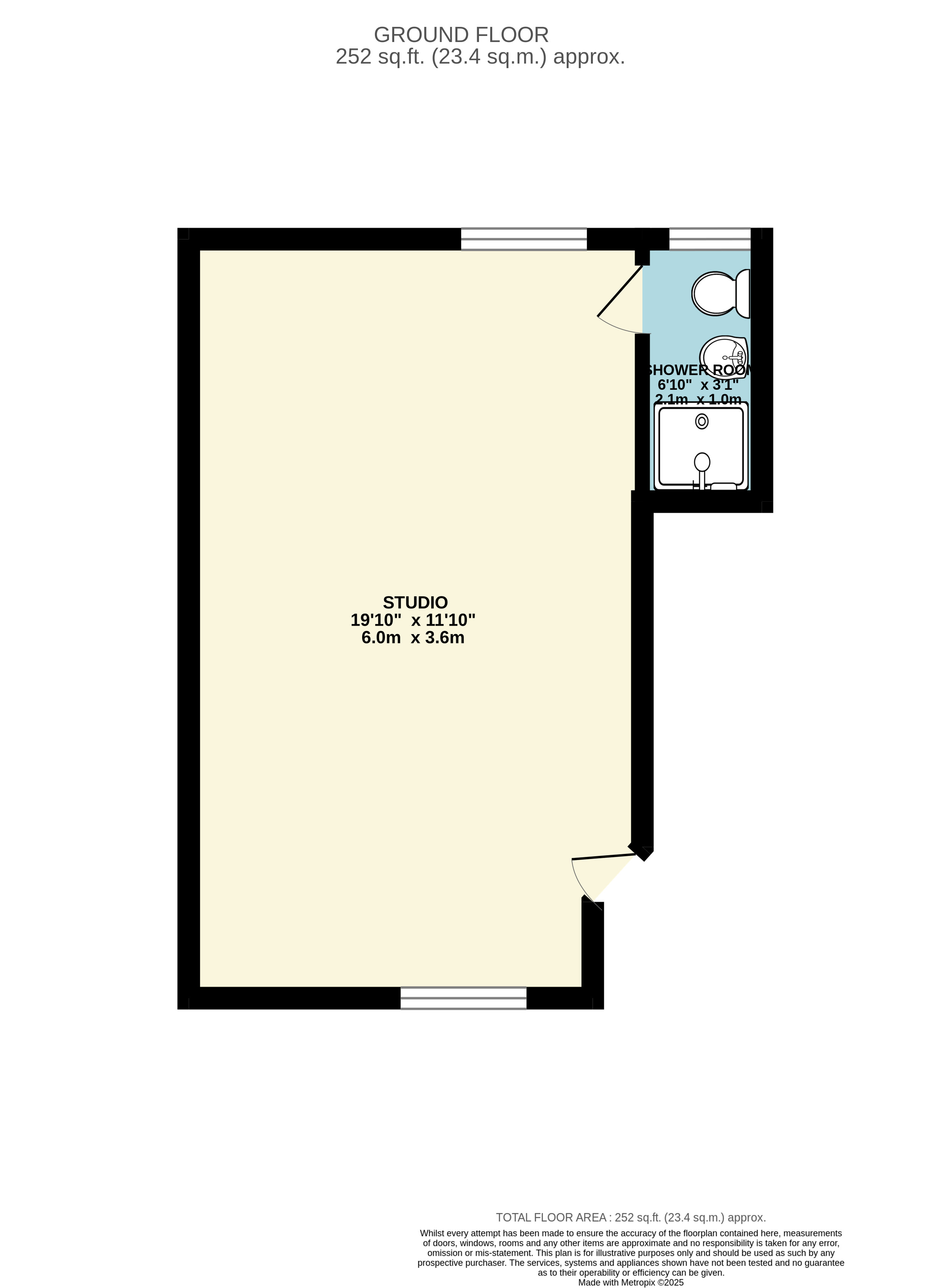 6, EASTBOURNE floorplan