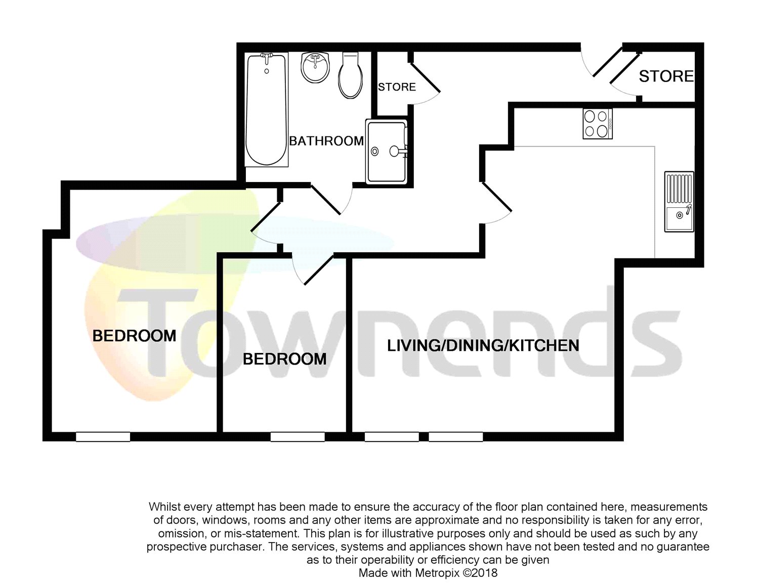 2 Bedrooms Flat for sale in Hamilton Apartments, Croydon CR0