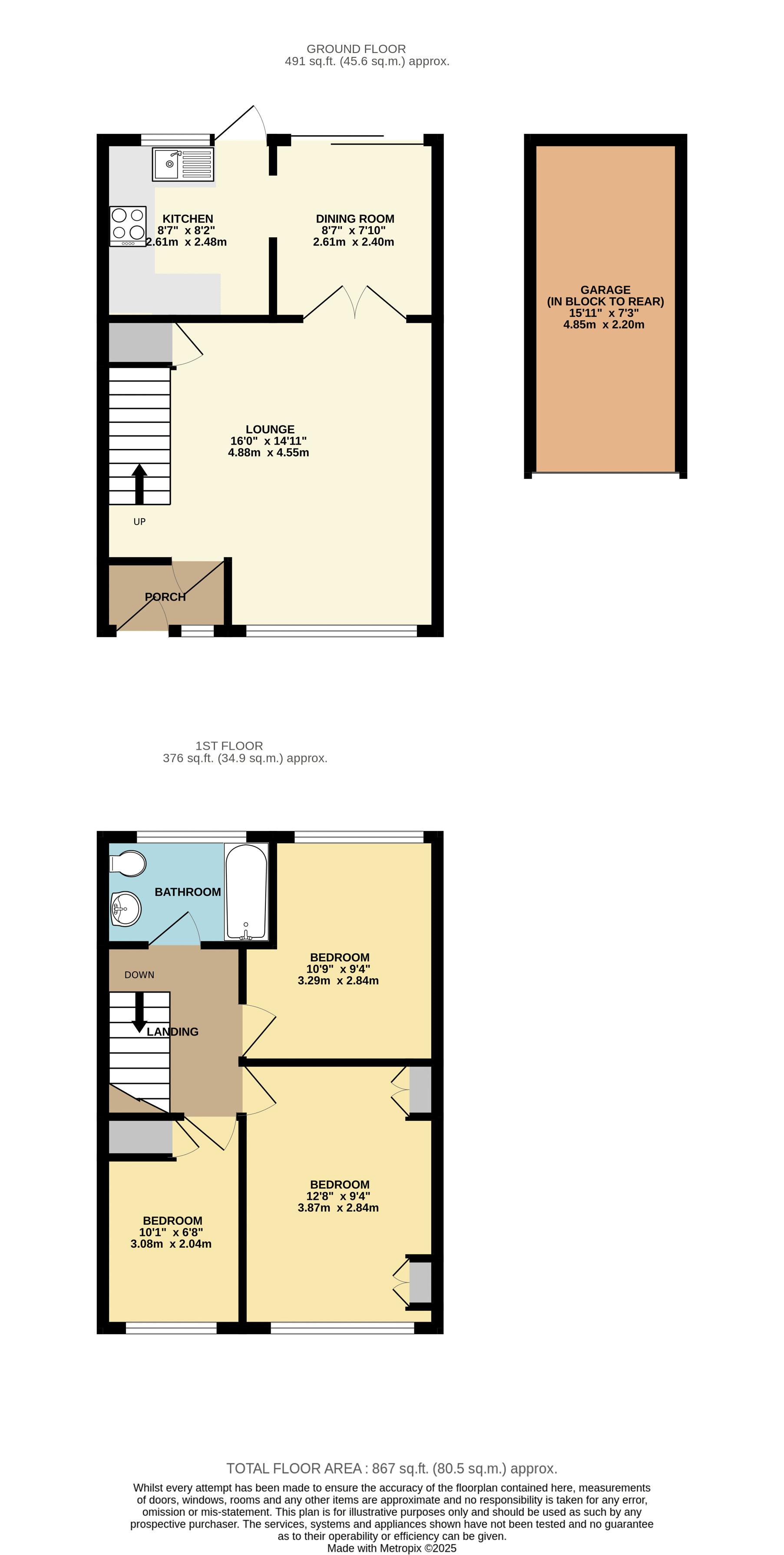 26, Burns Drive, Hemel Hempstead floorplan