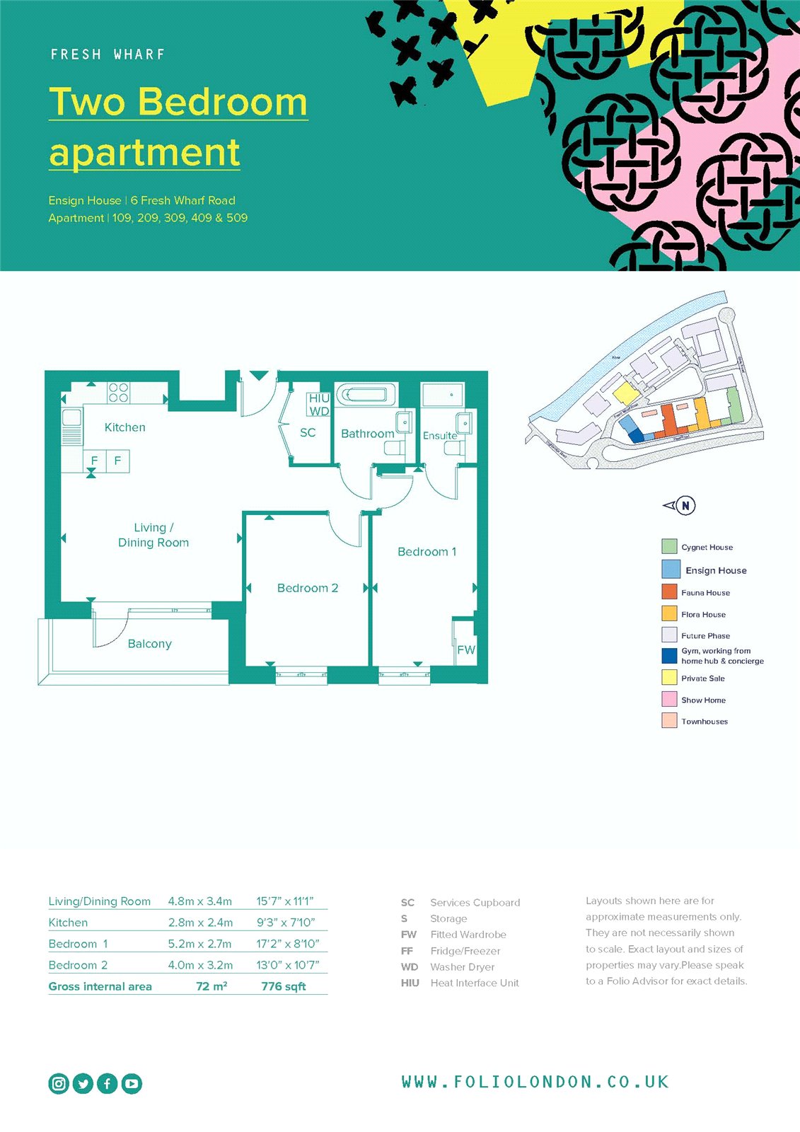 6 Fresh Wharf Road, Essex floorplan