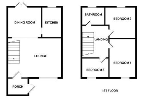 1, Prospect Walk, Saltash floorplan