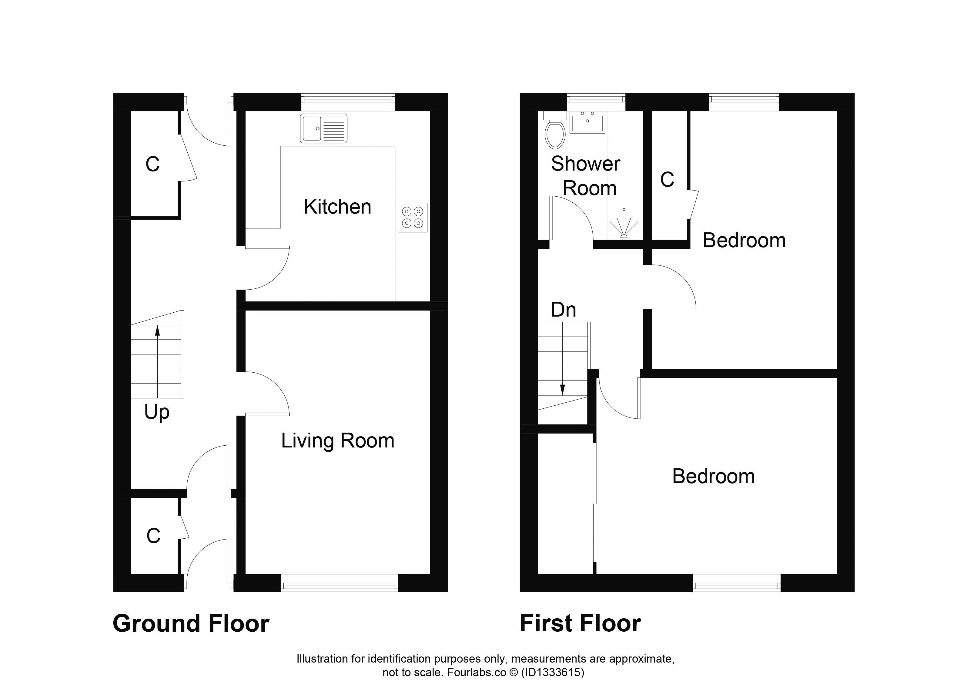 186, Redcraigs, Kirkcaldy floorplan