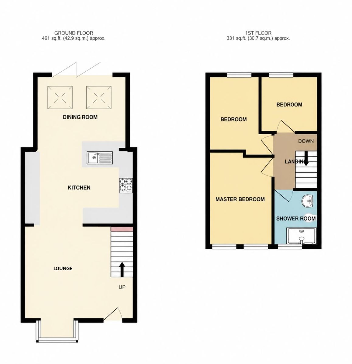 16 Chester Place, Chelmsford floorplan