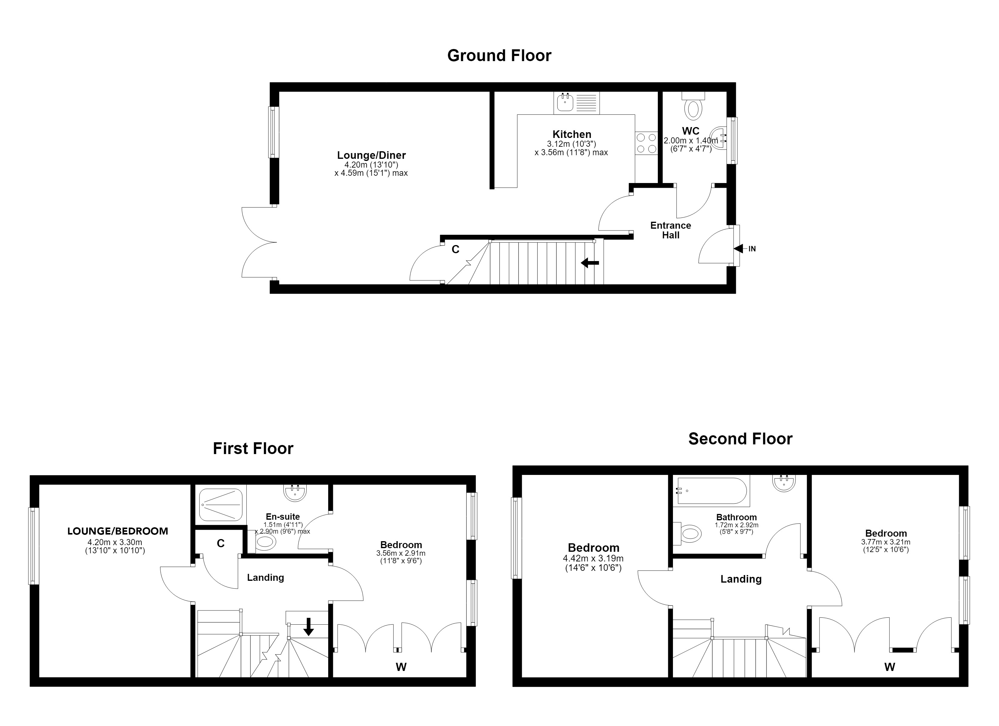 43, Carter Drive, Edinburgh floorplan