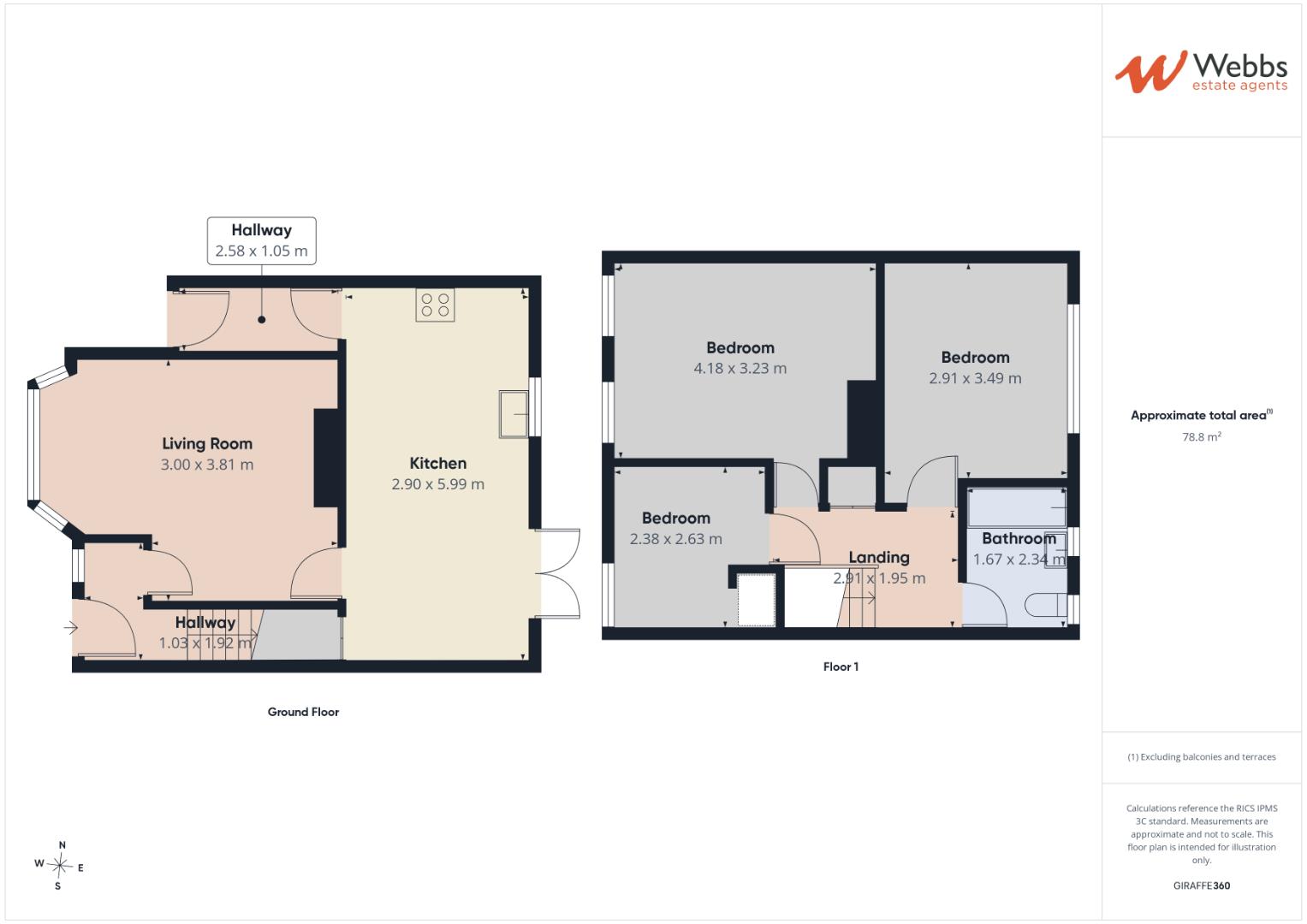 10, Mason Road, Walsall floorplan