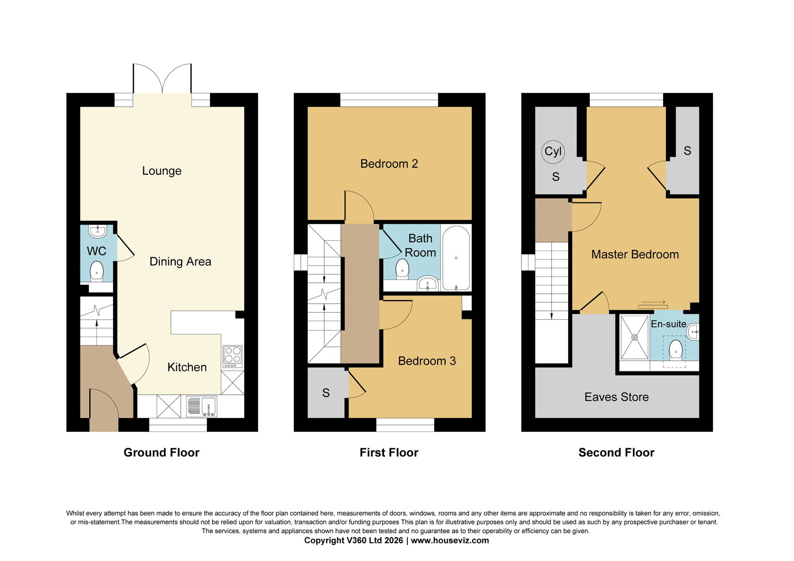 Plot 5, Longacre, Castleford floorplan
