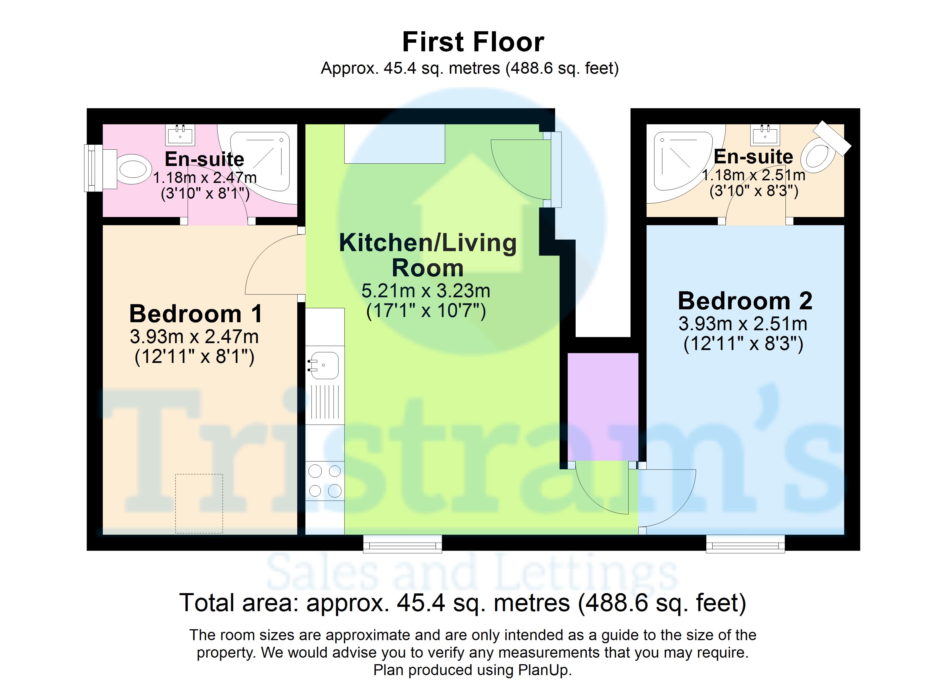 Flat 7B, 34a, Church Street, Nottingham floorplan