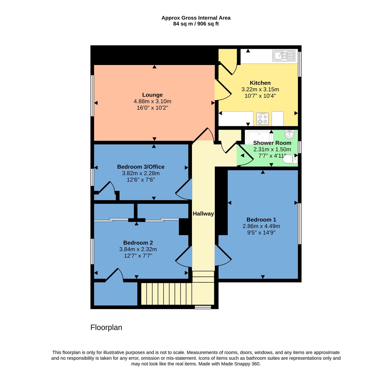 99, Waggon Road, Leven floorplan
