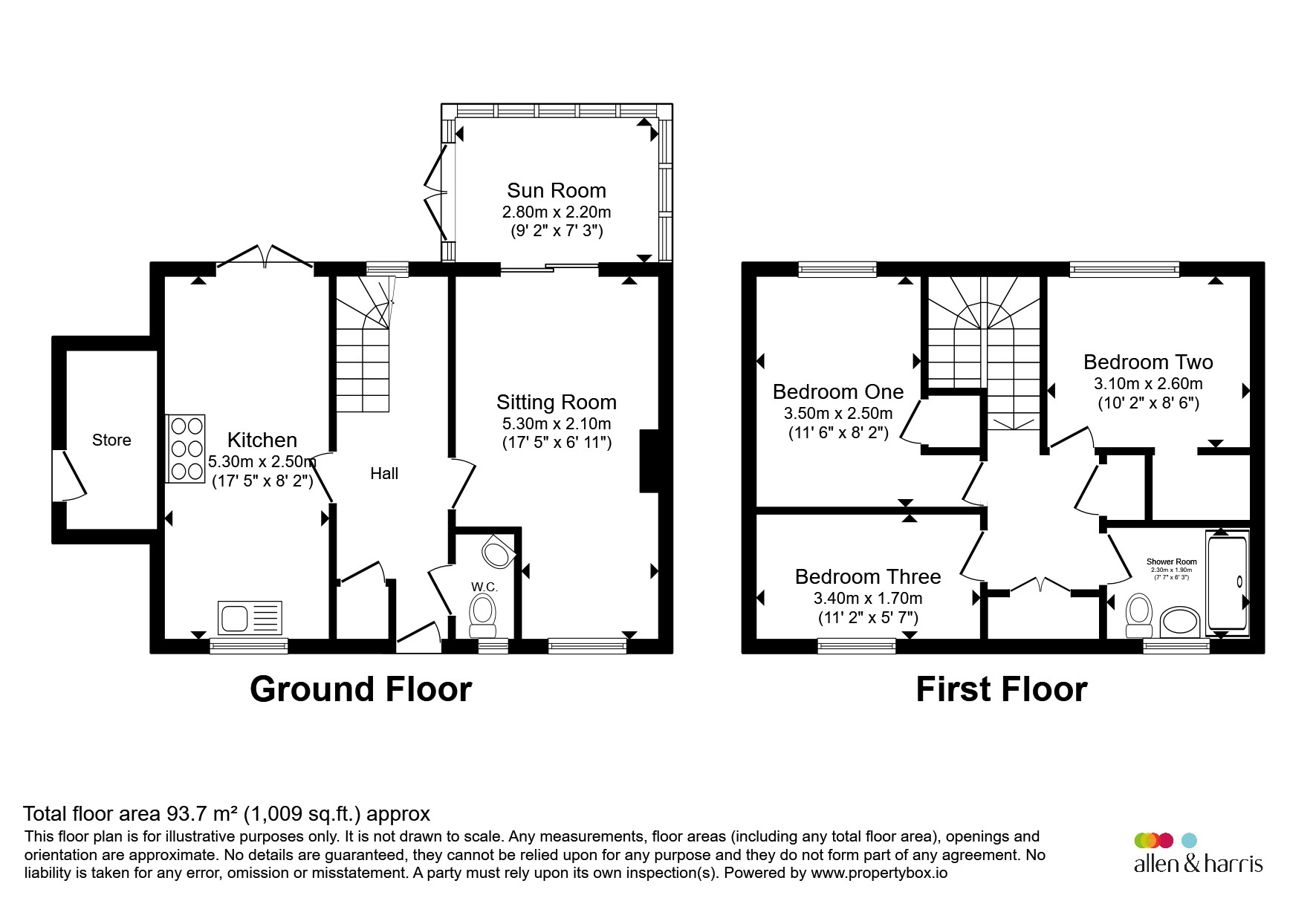 41, Oak Lane, Devizes floorplan