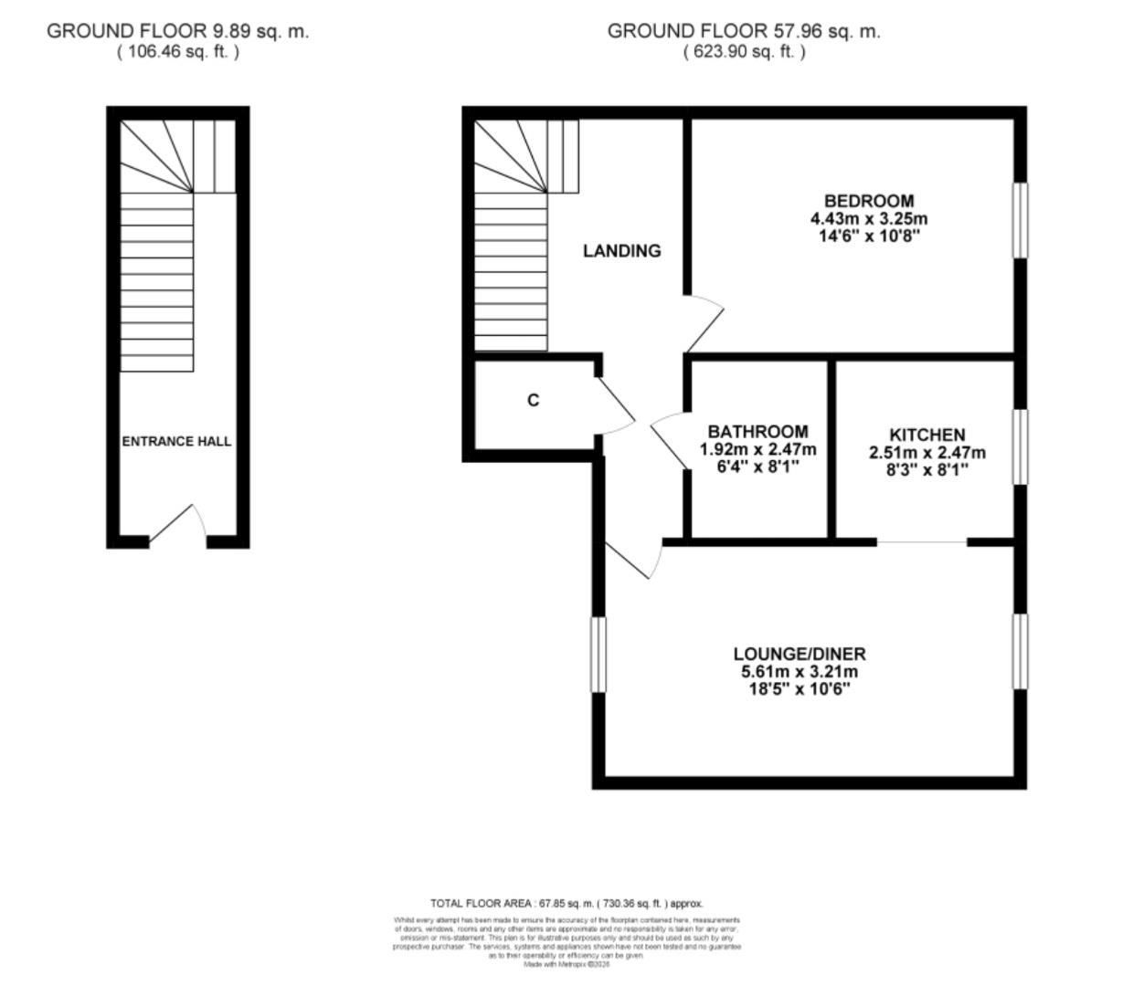 11, Teignmouth Close, Liverpool floorplan