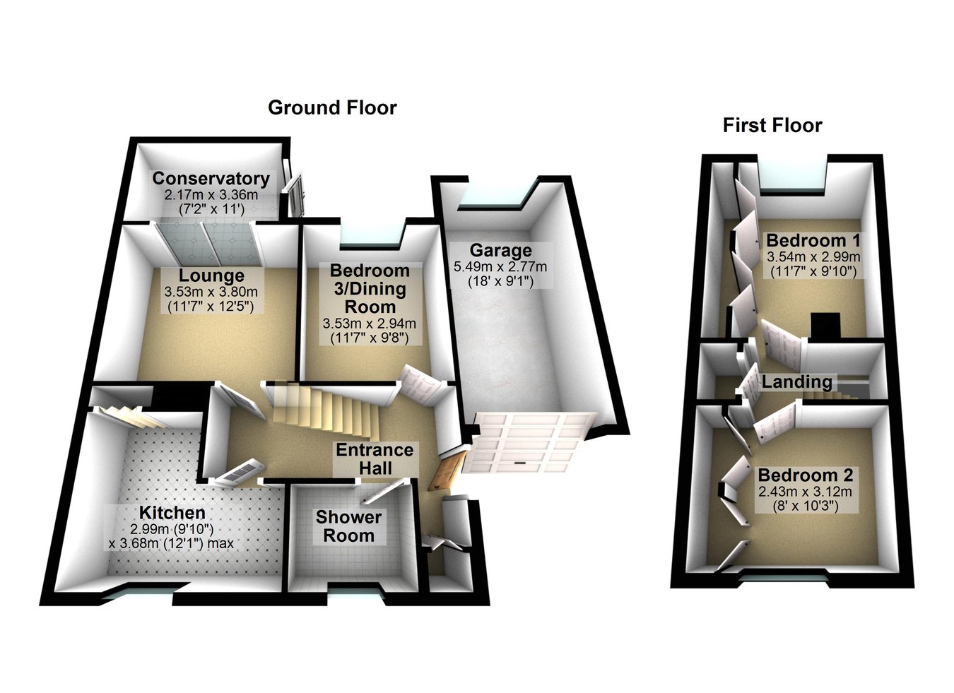 34, Tunnacliffe Road, Huddersfield floorplan