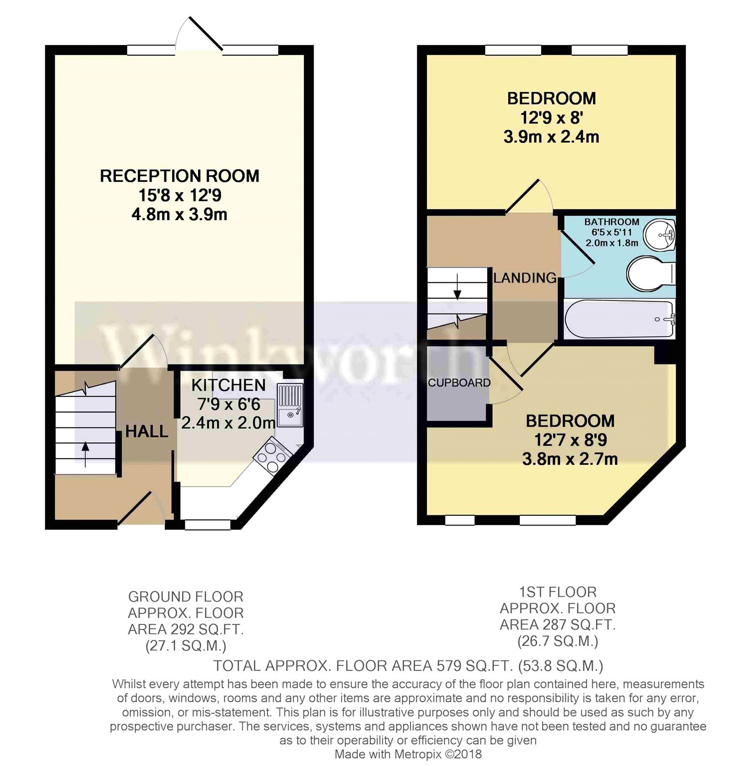 2 Bedrooms Terraced house for sale in Yew Lane, Reading, Berkshire RG1