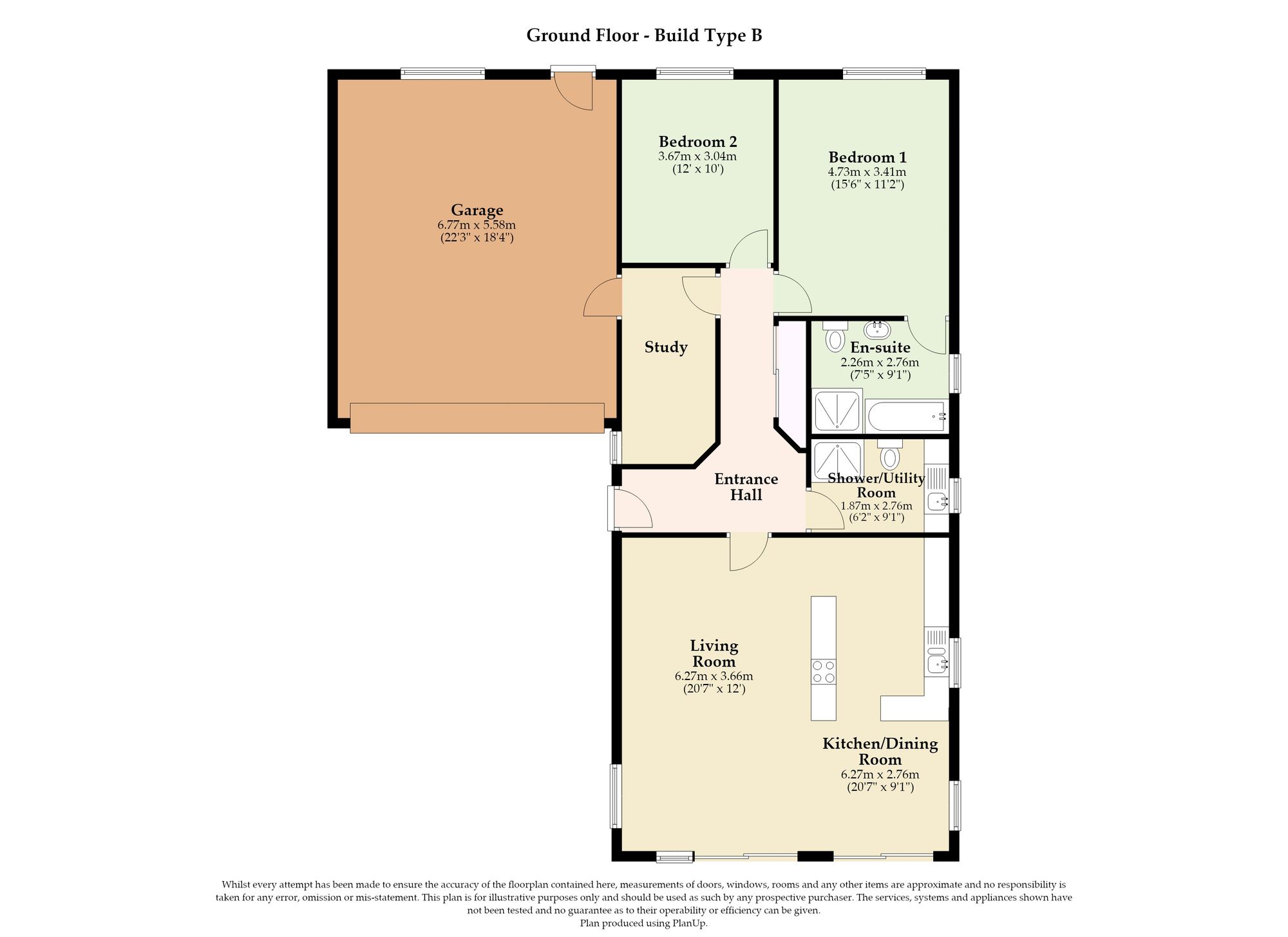 Plot 8, Sheringham Court Gardens, Sheringham floorplan