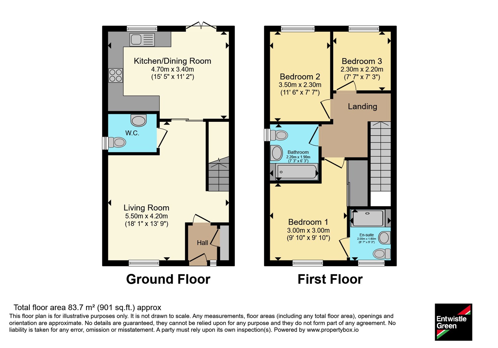 9, Little Lea Drive, Merseyside floorplan