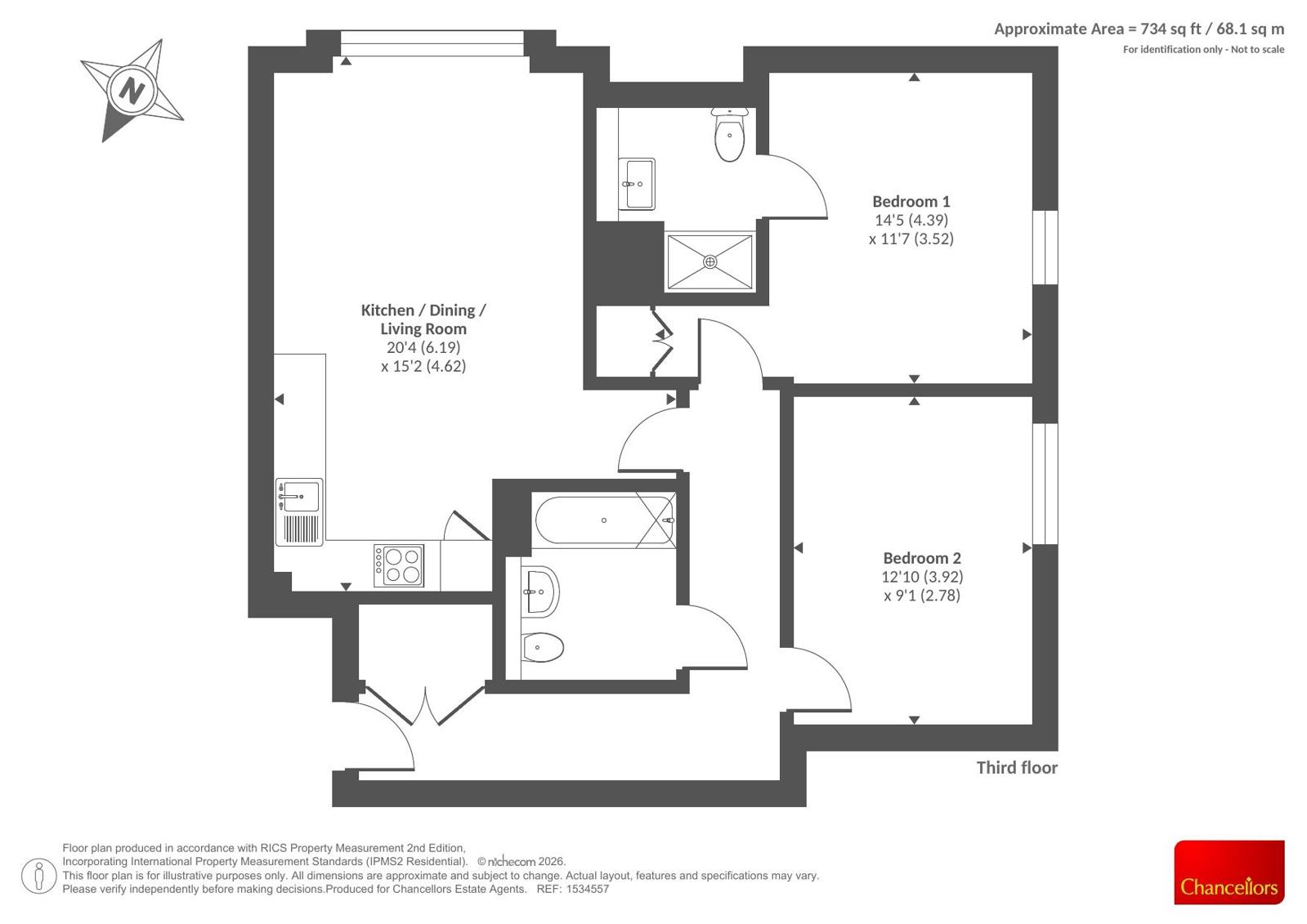Ruston Close, Berkshire floorplan