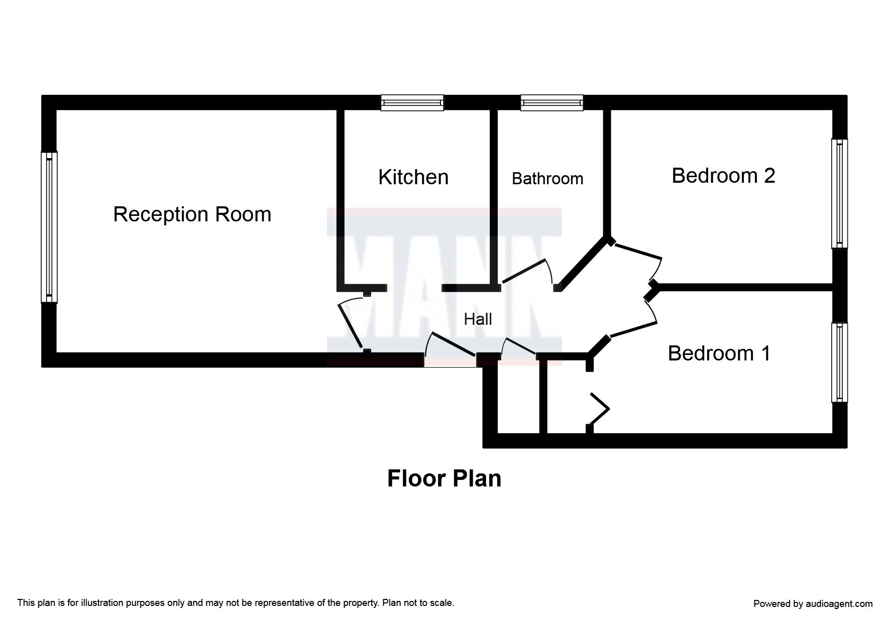 2 Bedrooms Flat to rent in Turnpike Lane, Sutton SM1