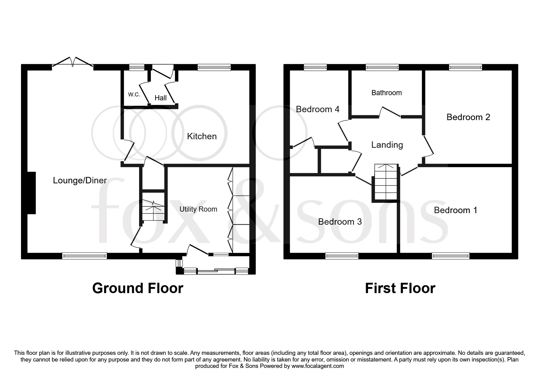 Buckswood Drive, Gossops Green, Crawley RH11, 4 bedroom terraced house