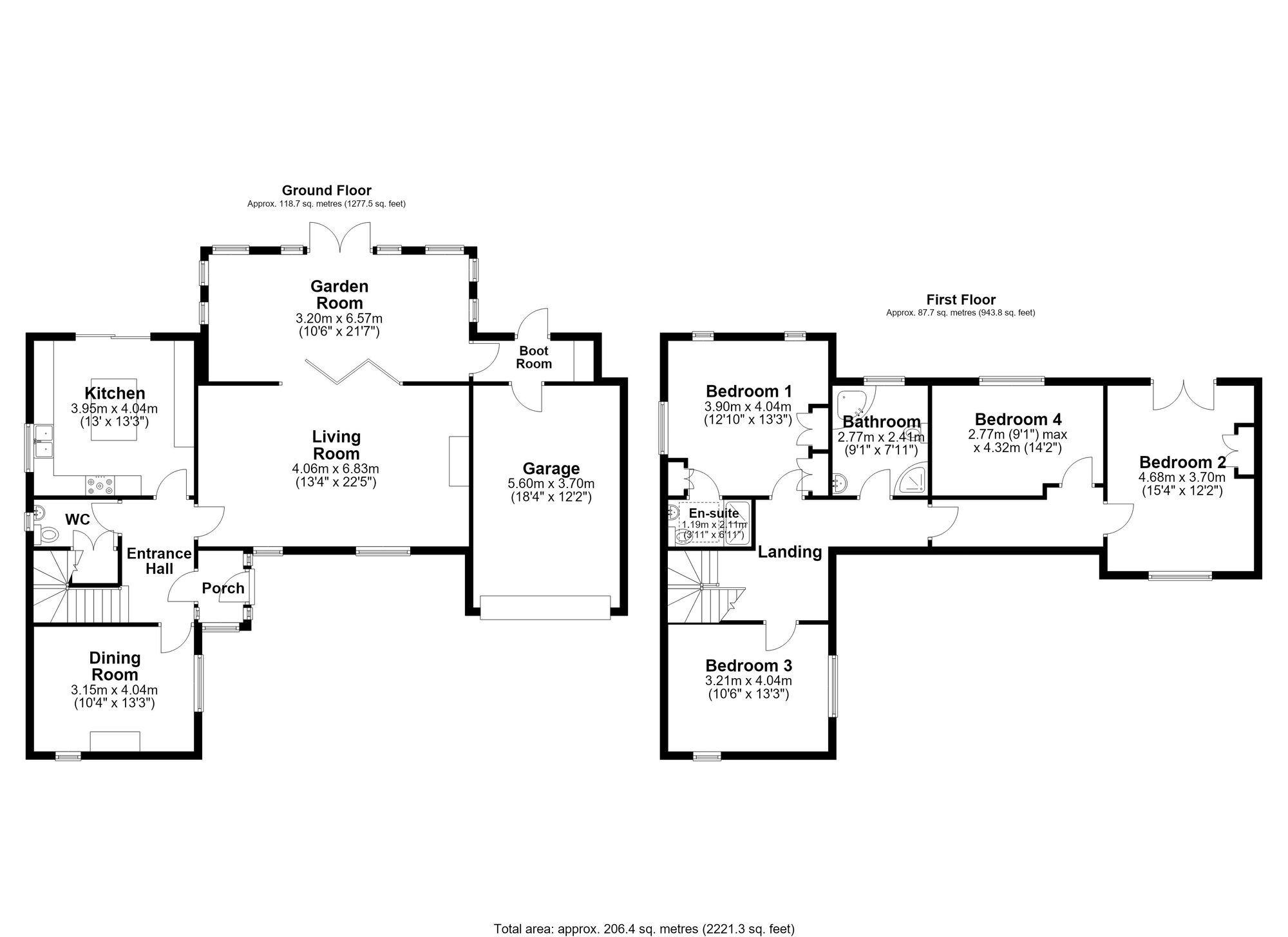 The Old Smithy Common Lane, Warrington floorplan