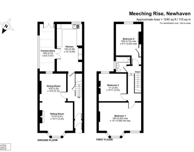 Meeching Rise, Newhaven floorplan
