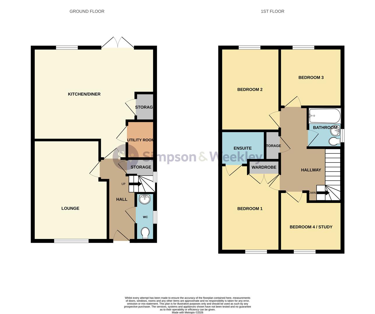 Plot 238, Charnwood, Fitzhugh Rise, Wellingborough floorplan