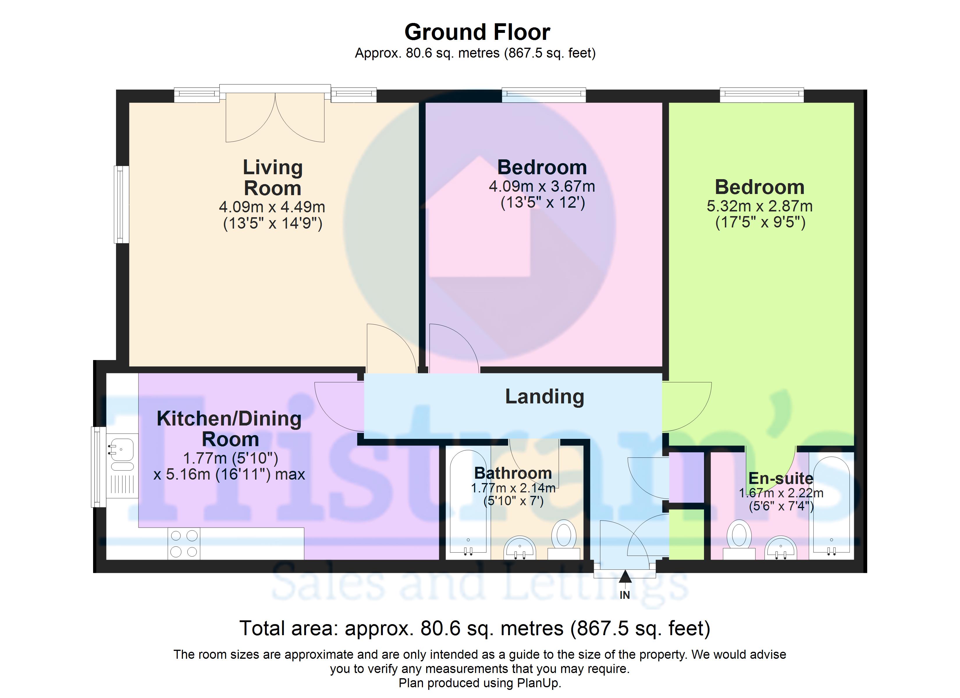 21 Manor Park Court, Uttoxeter New Road, Derby floorplan