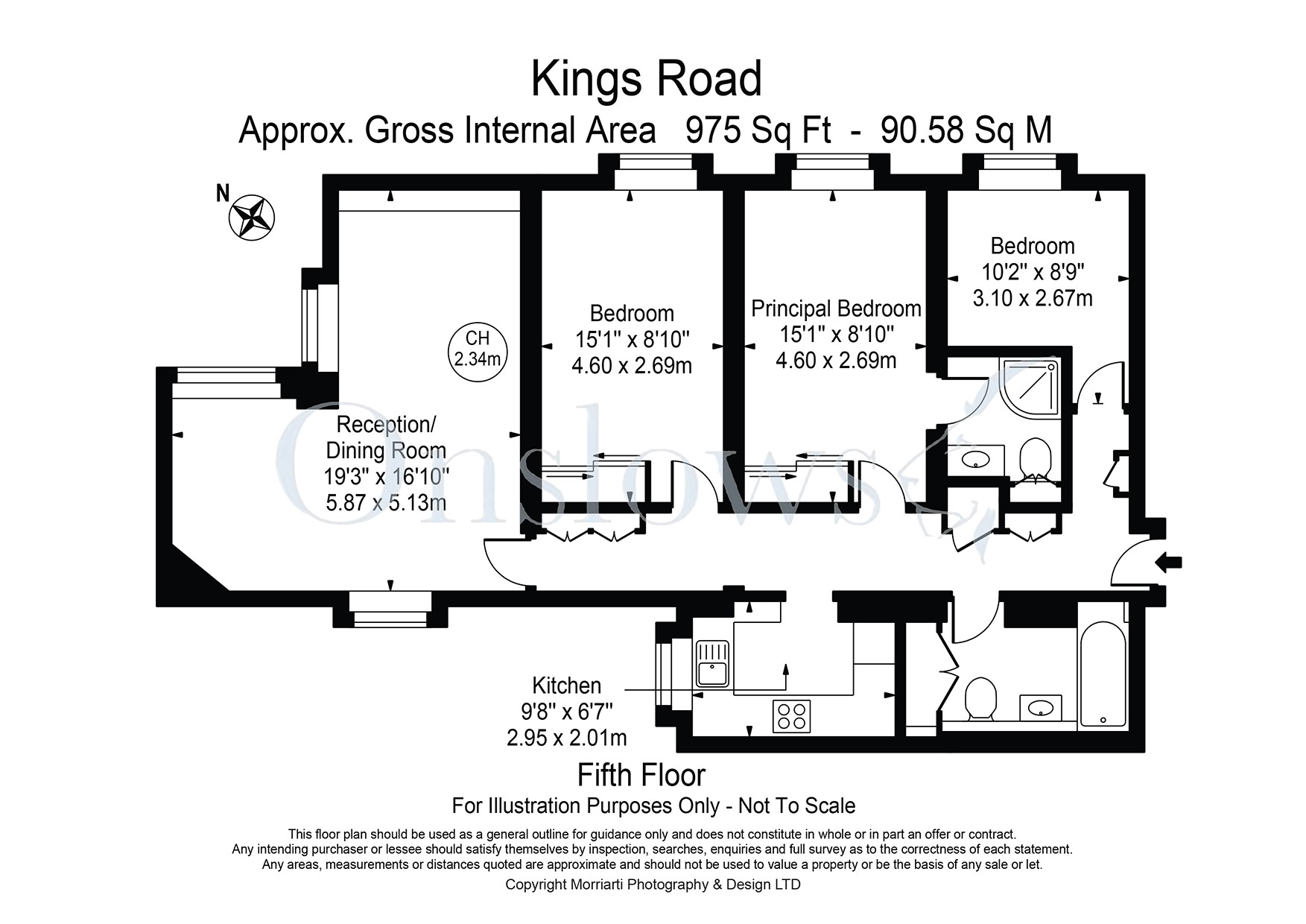 5 North 355, Kings Road, London floorplan